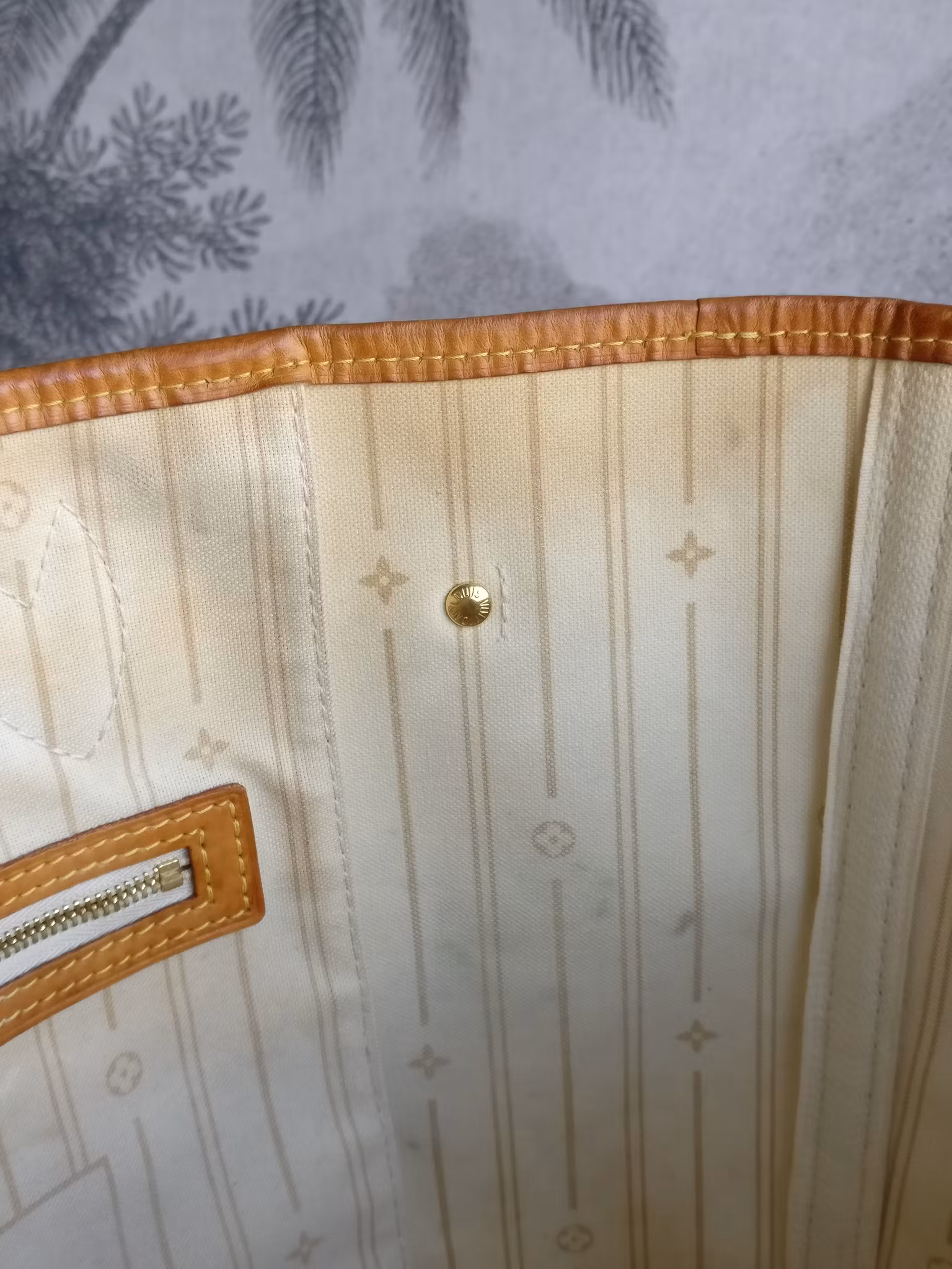 Louis Vuitton Neverfull MM damier azur