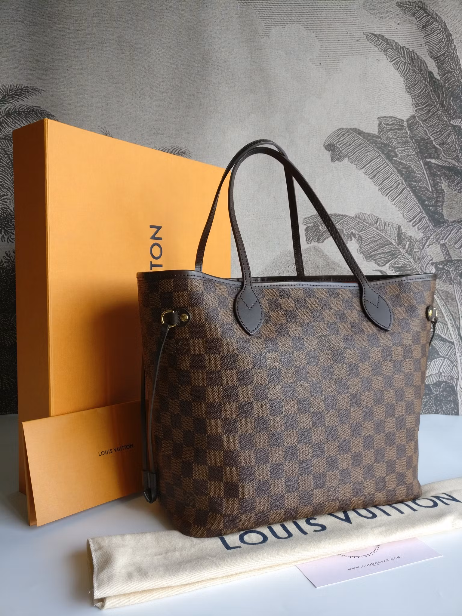 Louis Vuitton Neverfull MM damier ebene