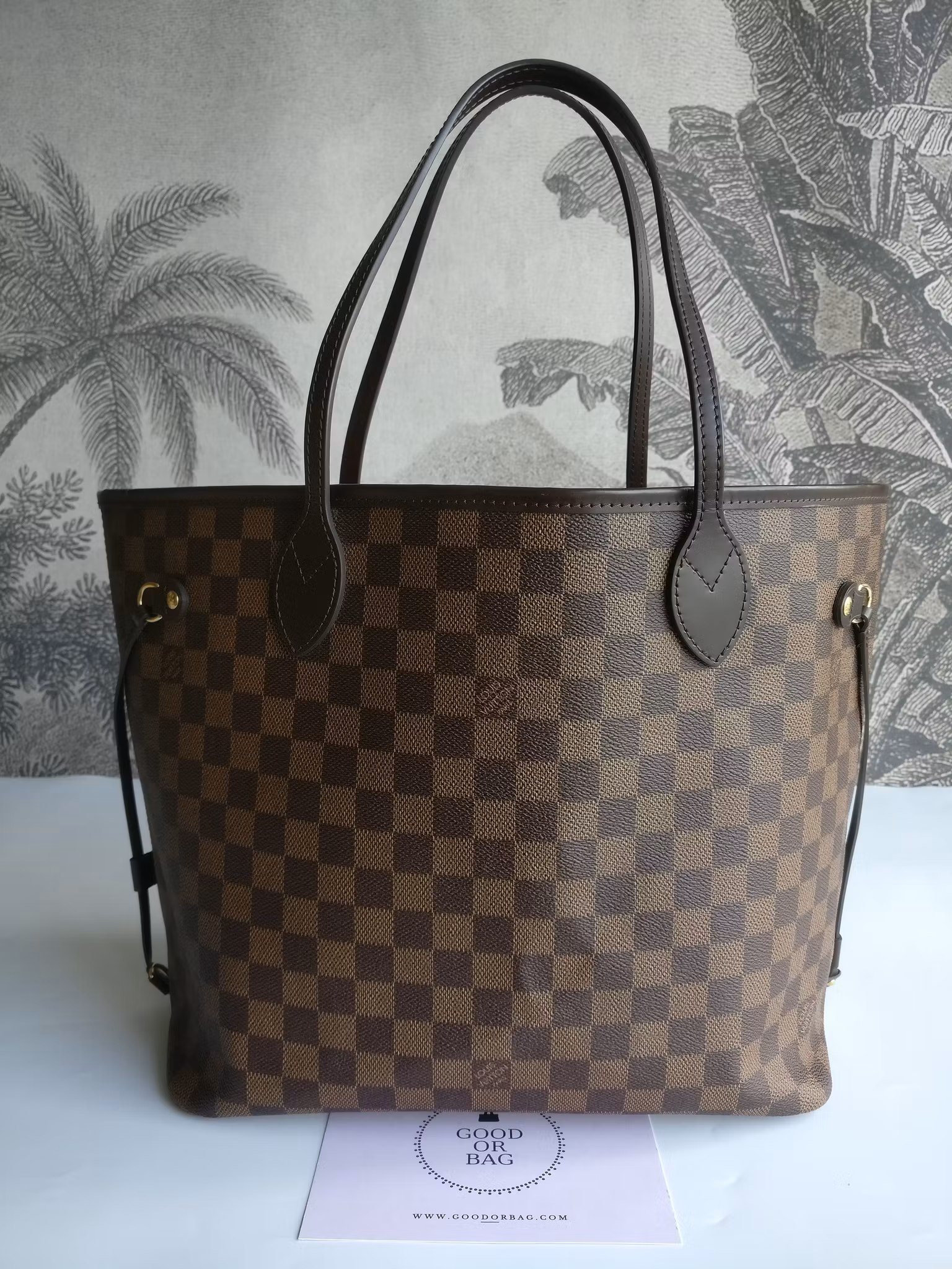 Louis Vuitton Neverfull MM damier ebene