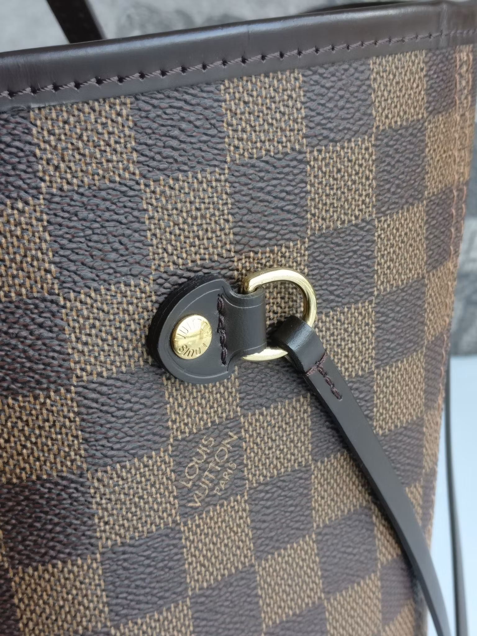Louis Vuitton Neverfull MM damier ebene