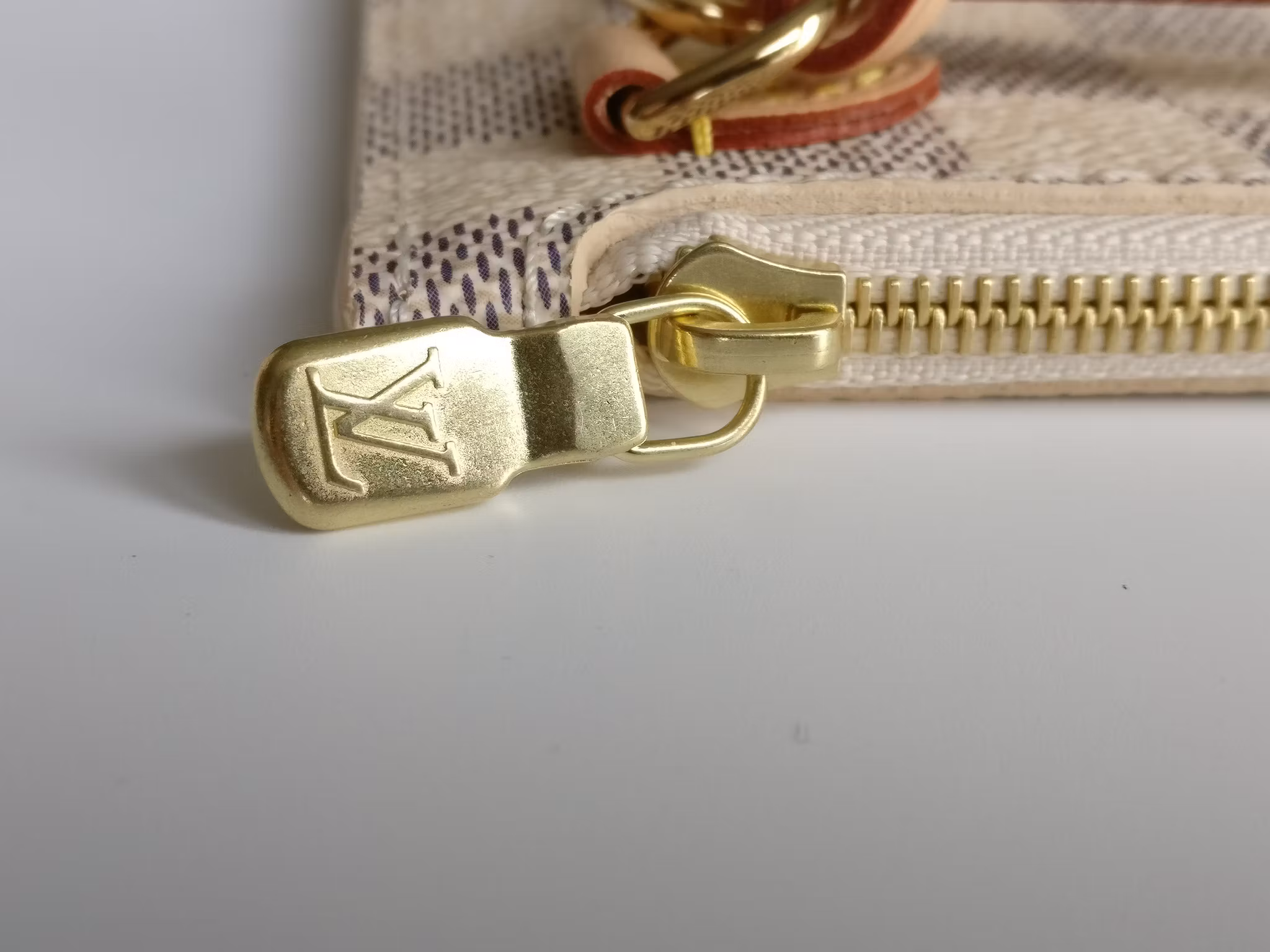 Louis Vuitton Neverfull MM/GM pochette damier azur