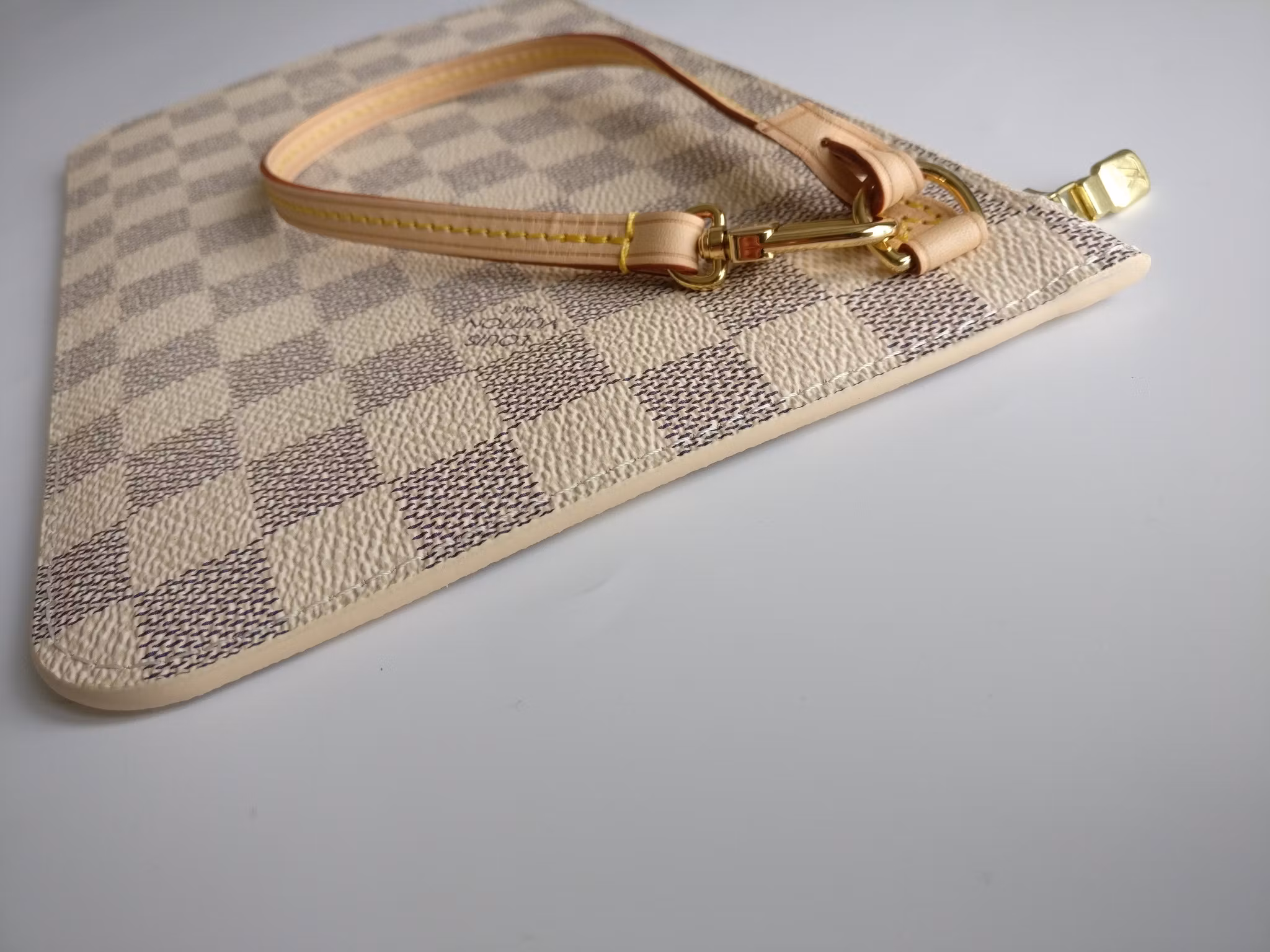 Louis Vuitton Neverfull MM/GM pochette damier azur