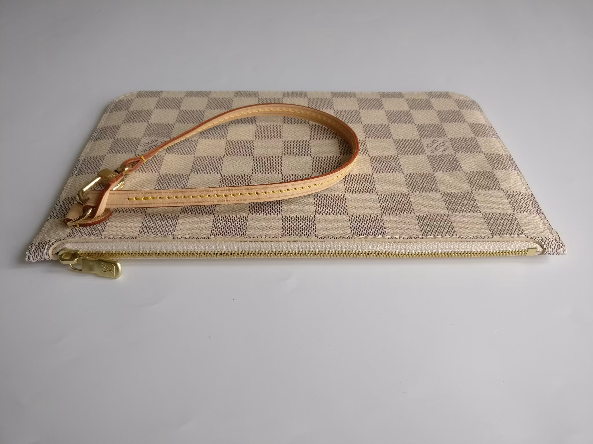 Louis Vuitton Neverfull MM/GM pochette damier azur