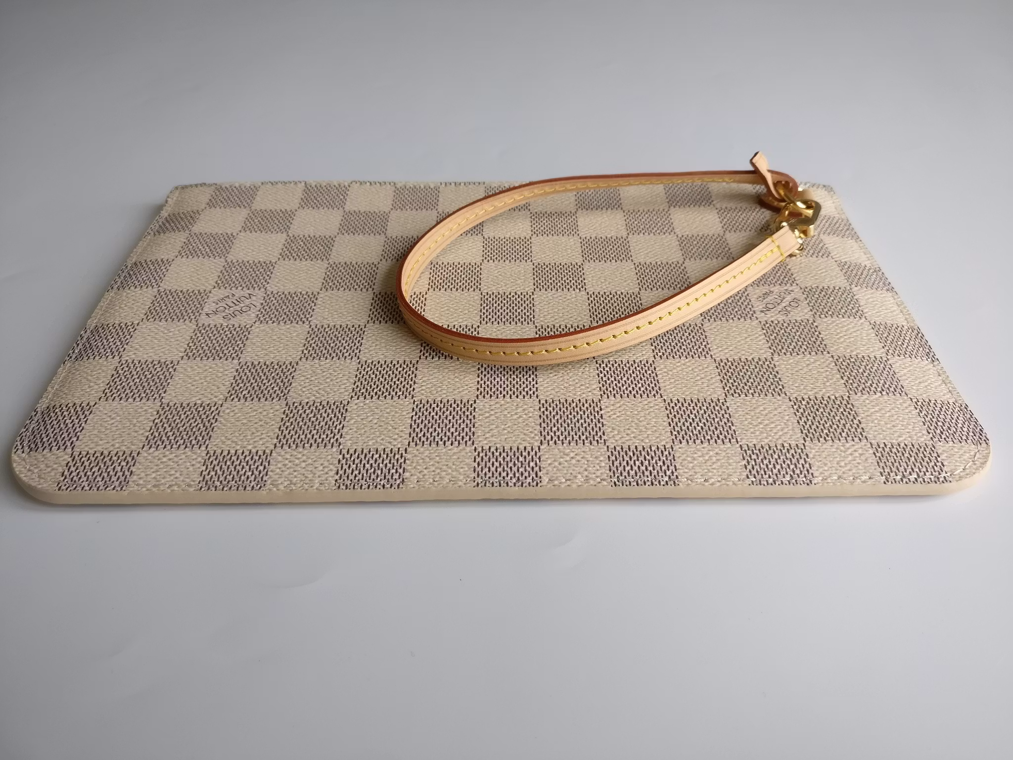 Louis Vuitton Neverfull MM/GM pochette damier azur