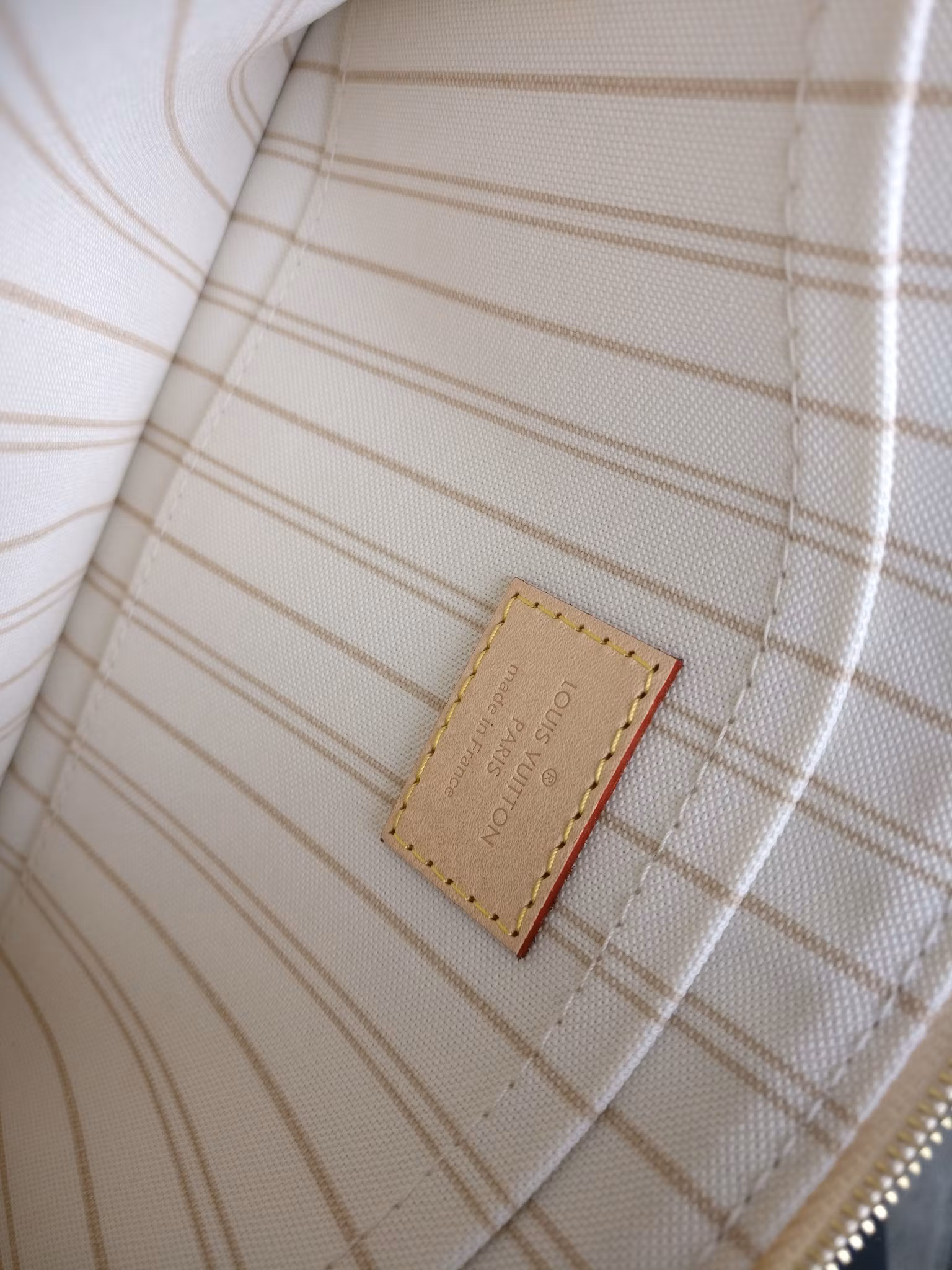Louis Vuitton Neverfull MM/GM pochette damier azur
