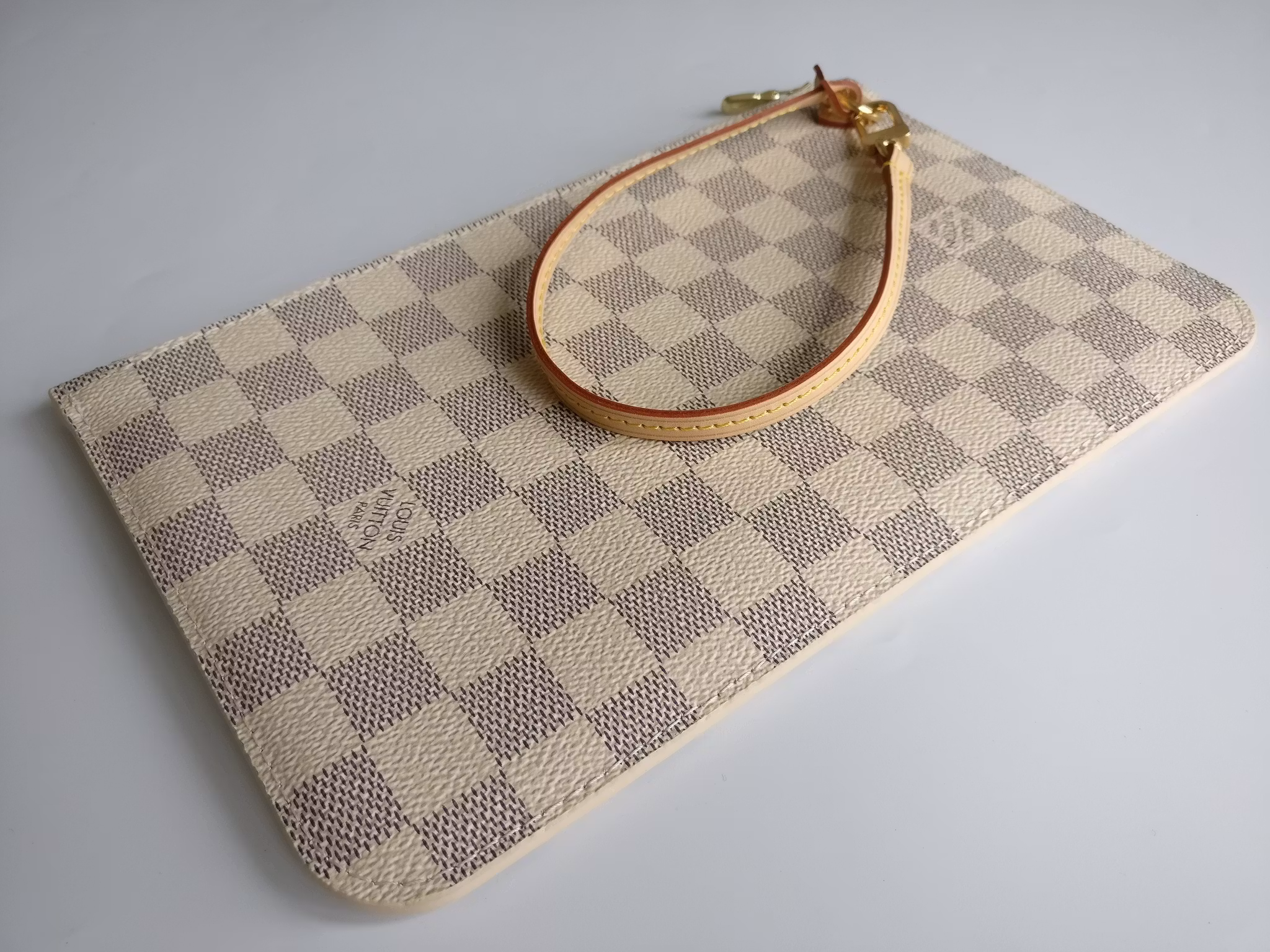 Louis Vuitton Neverfull MM/GM pochette damier azur
