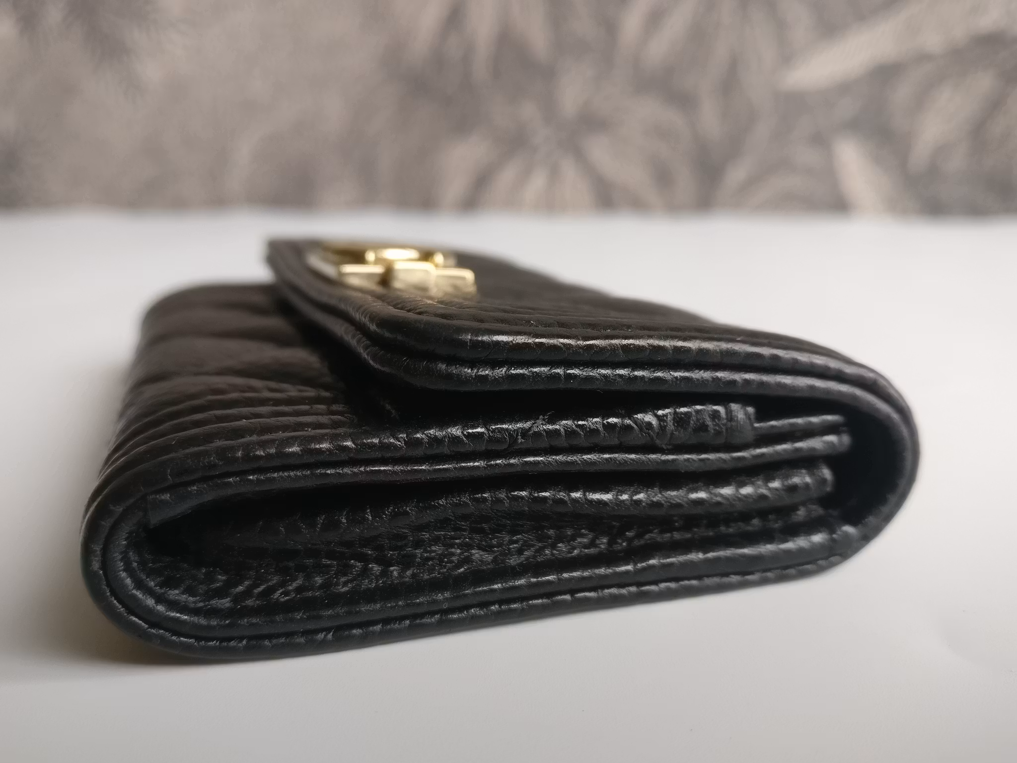 Chanel Boy Flap Card Holder
