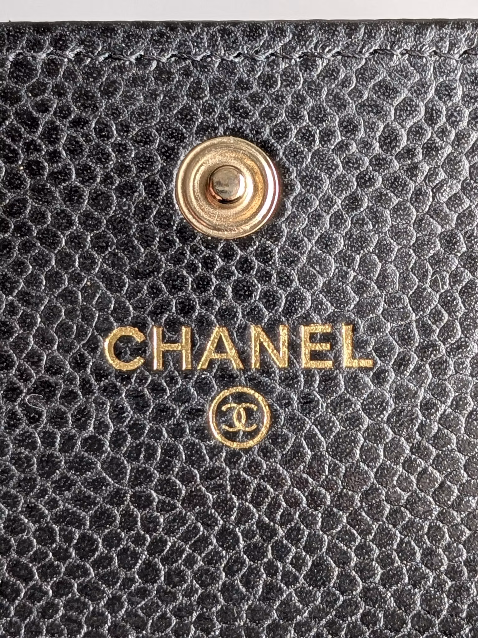 Chanel Boy Flap Card Holder