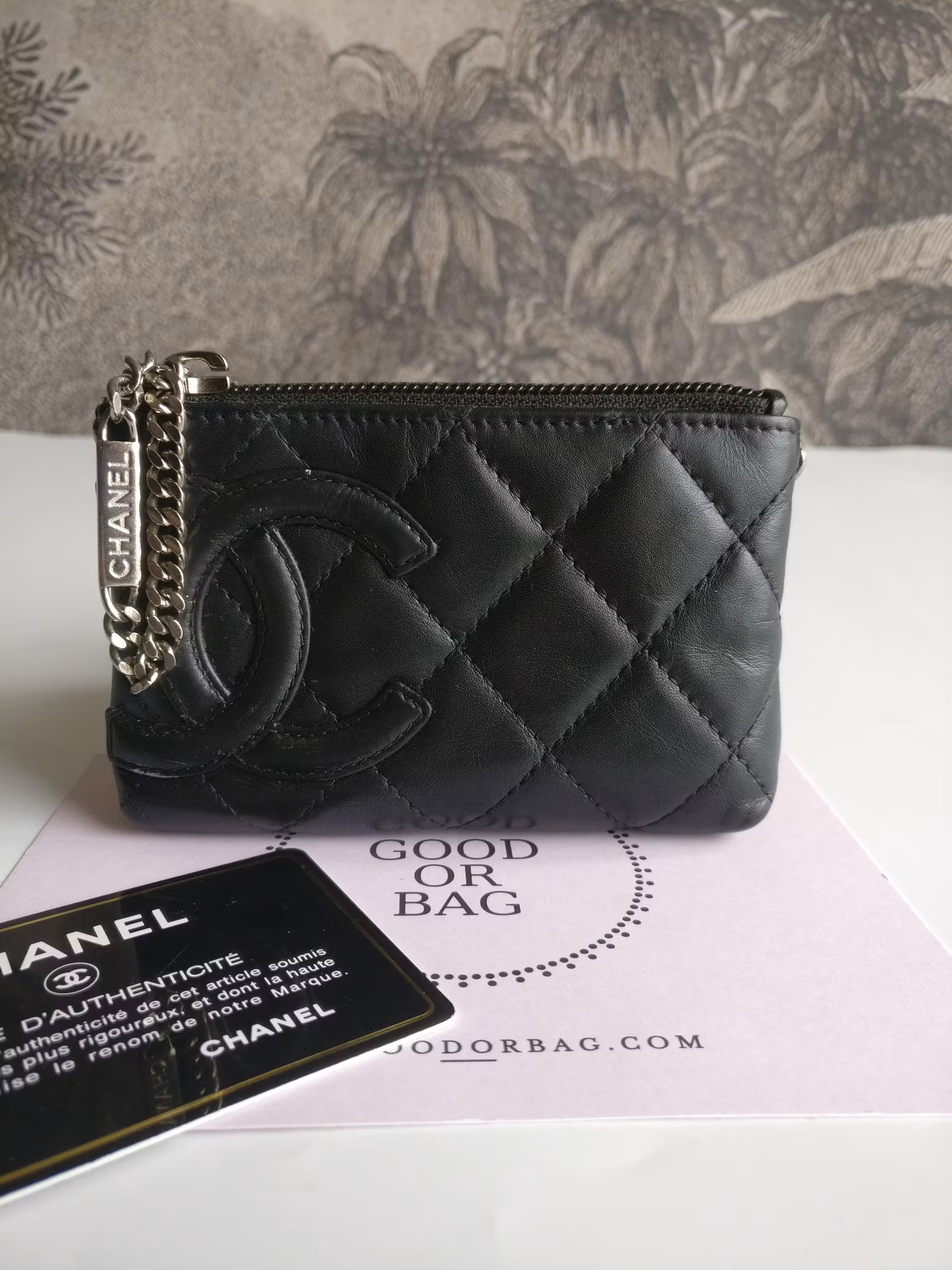 Chanel CC Cambon key/coin purse