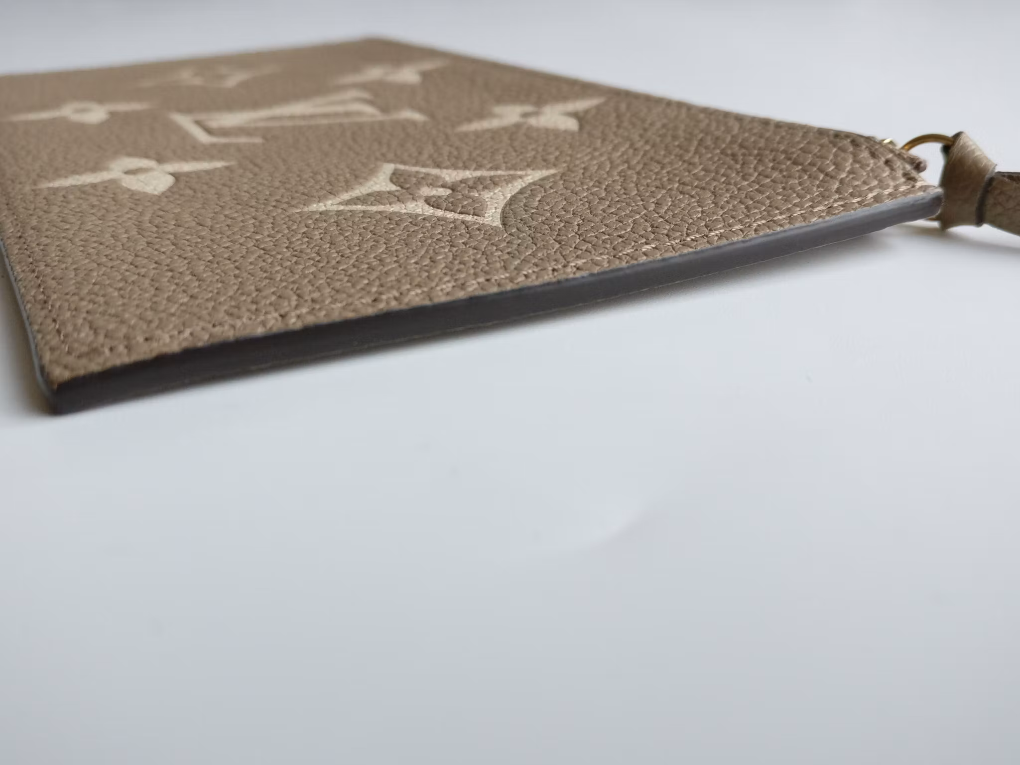 Louis Vuitton Felicie zip pouch bicolor empreinte