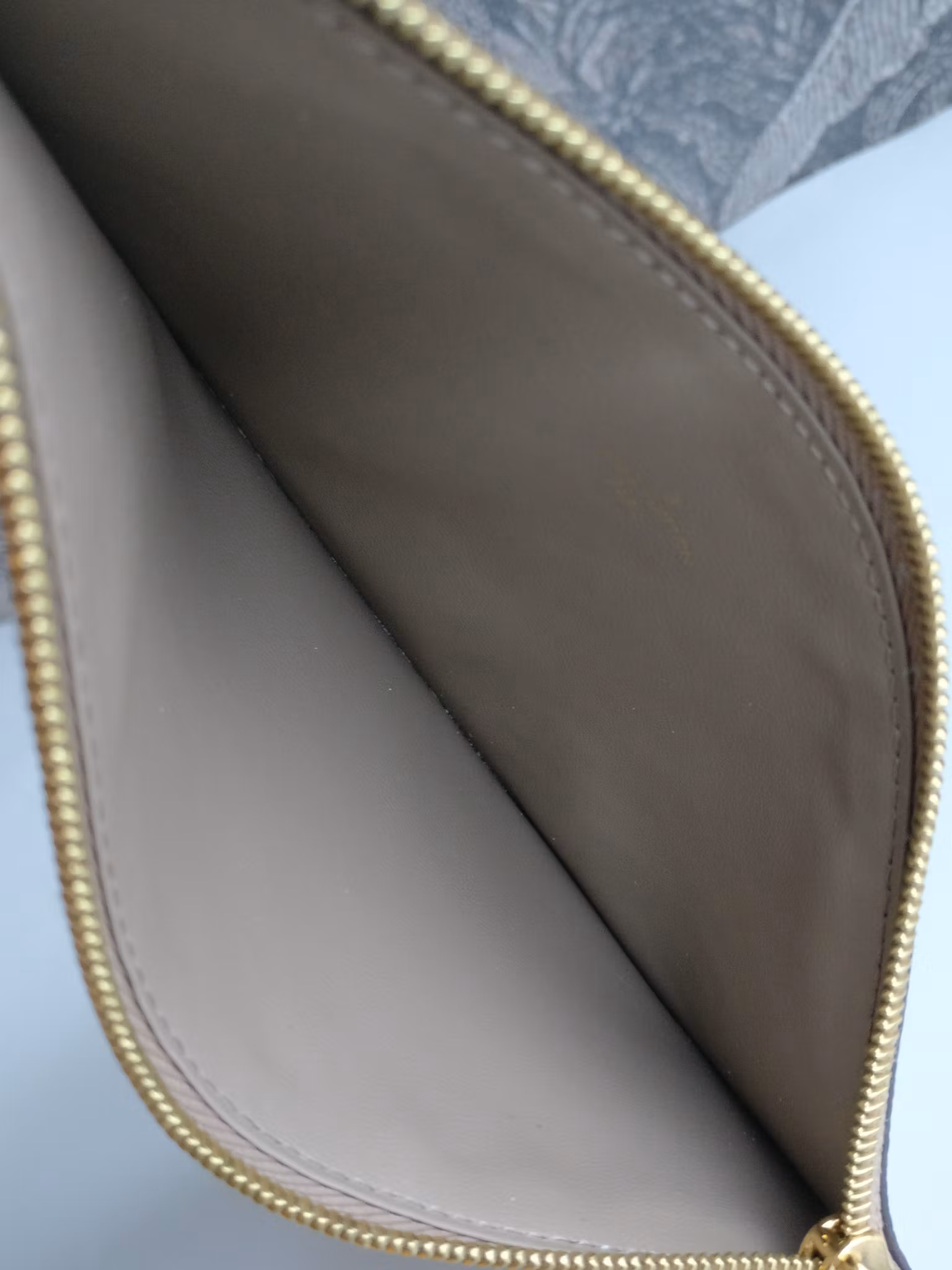 Louis Vuitton Felicie zip pouch bicolor empreinte