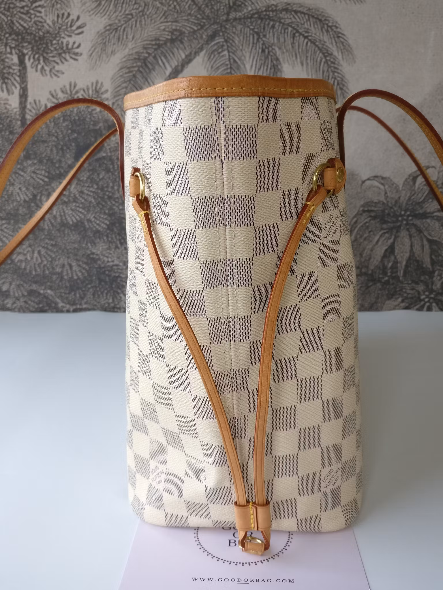 Louis Vuitton Neverfull MM damier azur