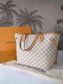 Louis Vuitton Neverfull MM damier azur