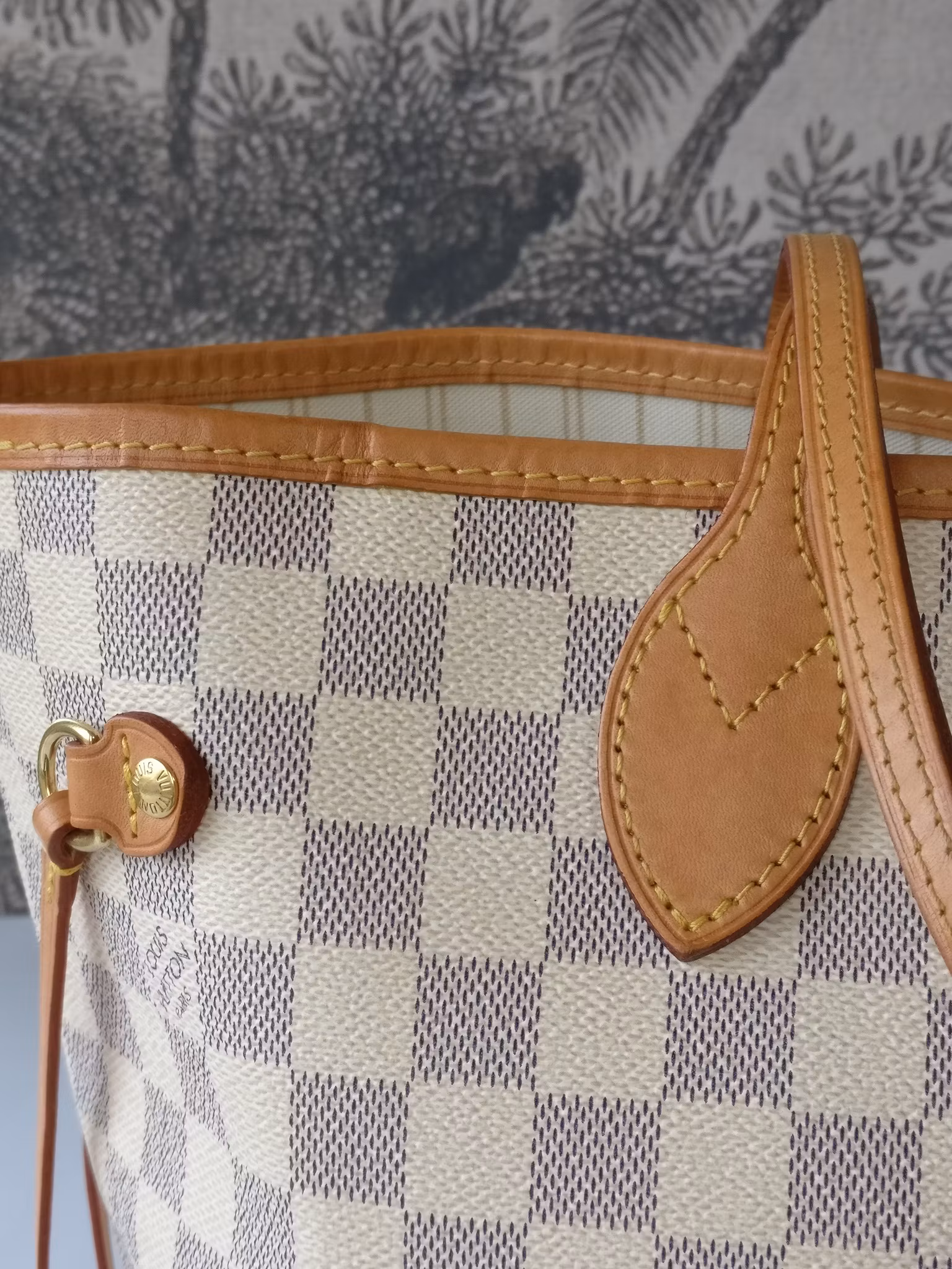 Louis Vuitton Neverfull MM damier azur