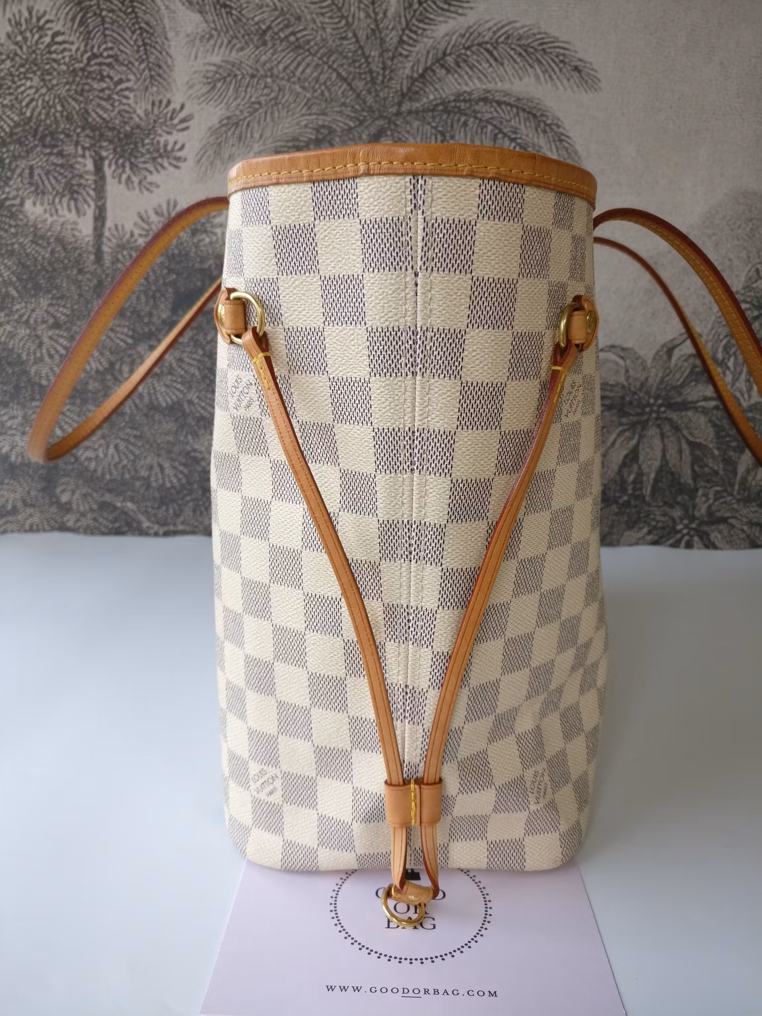 Louis Vuitton Neverfull MM damier azur