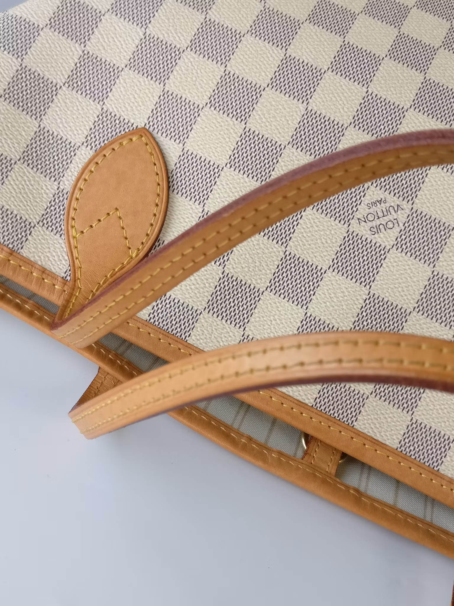 Louis Vuitton Neverfull MM damier azur