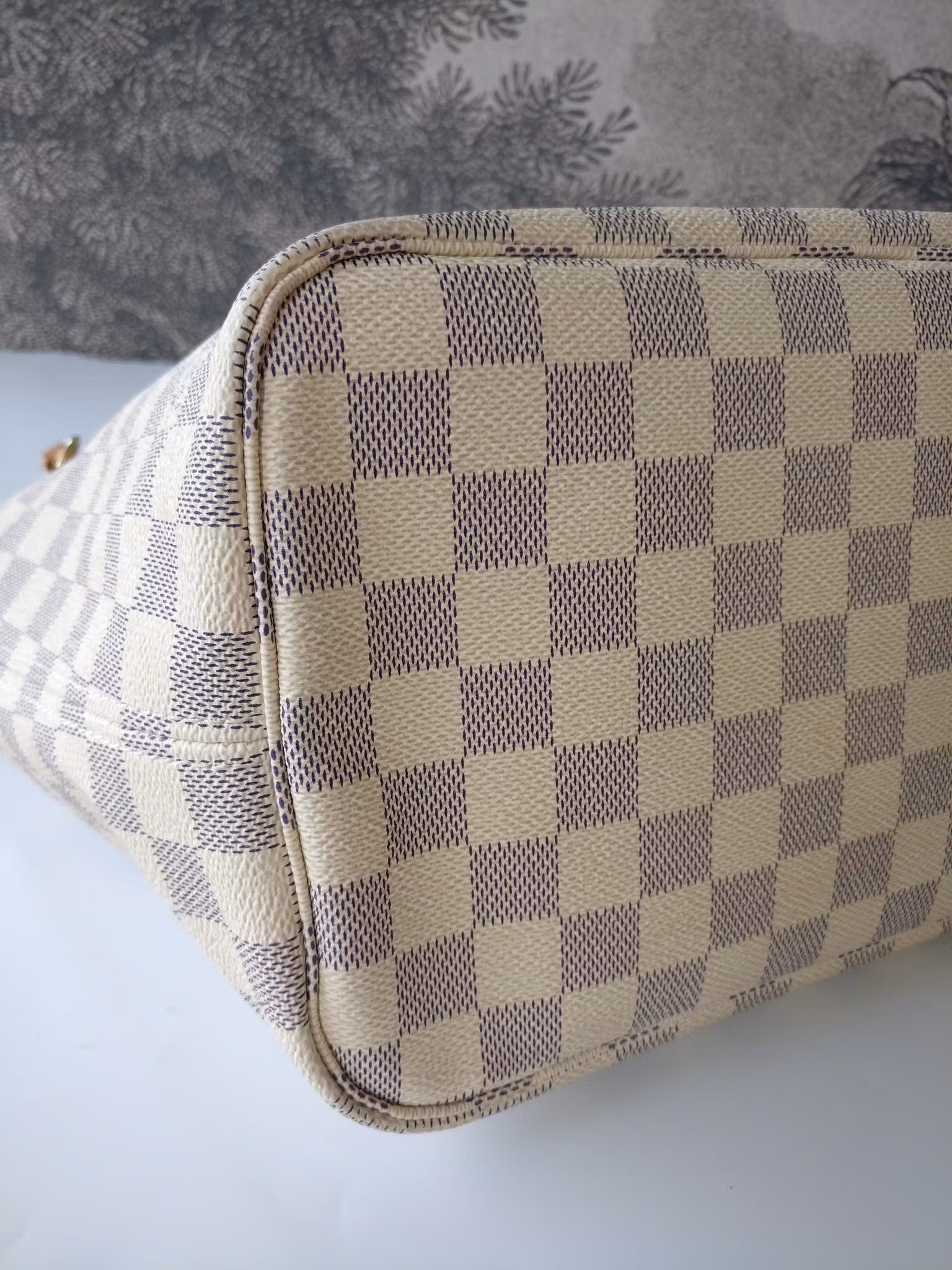 Louis Vuitton Neverfull MM damier azur