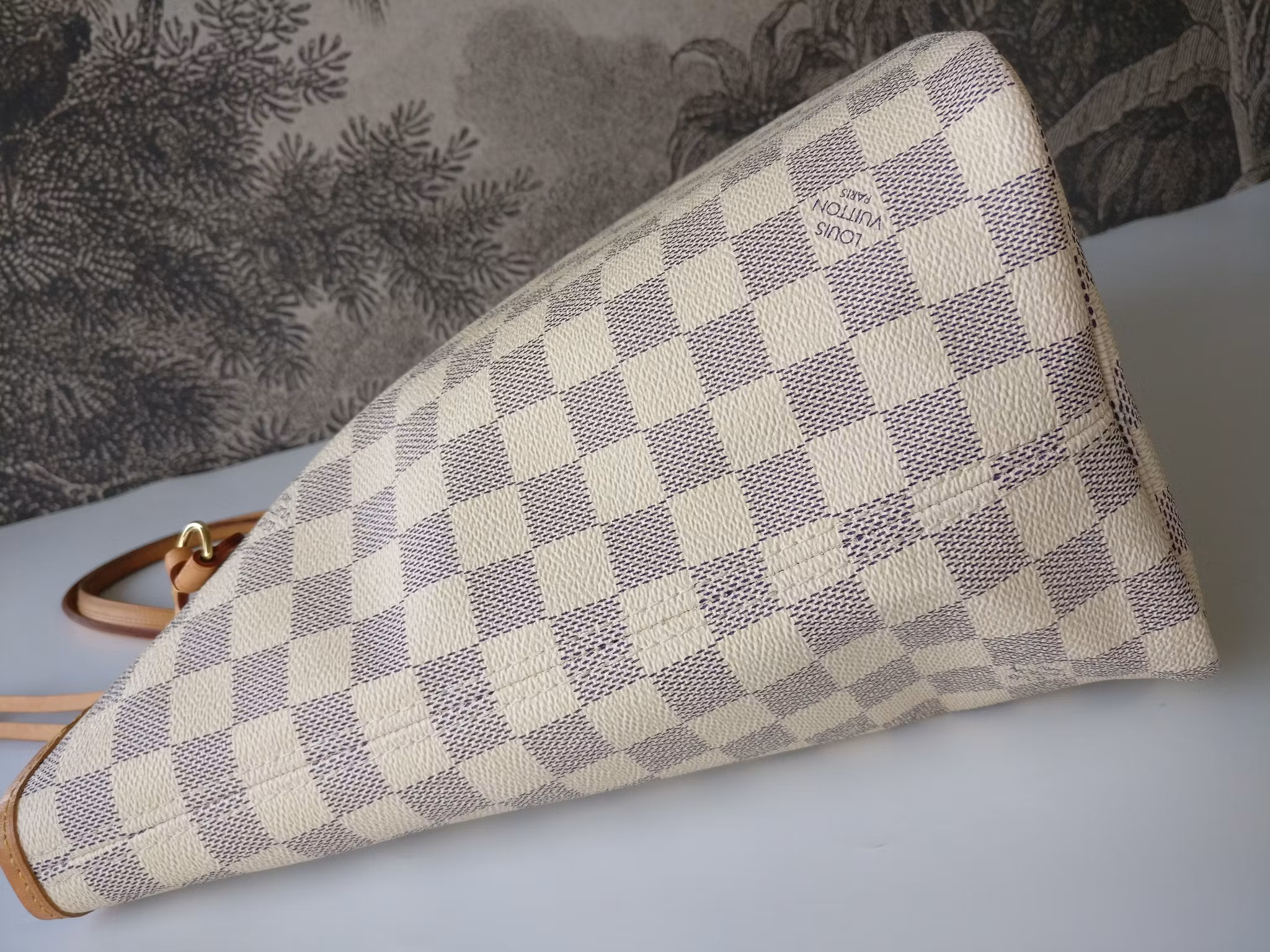 Louis Vuitton Neverfull MM damier azur