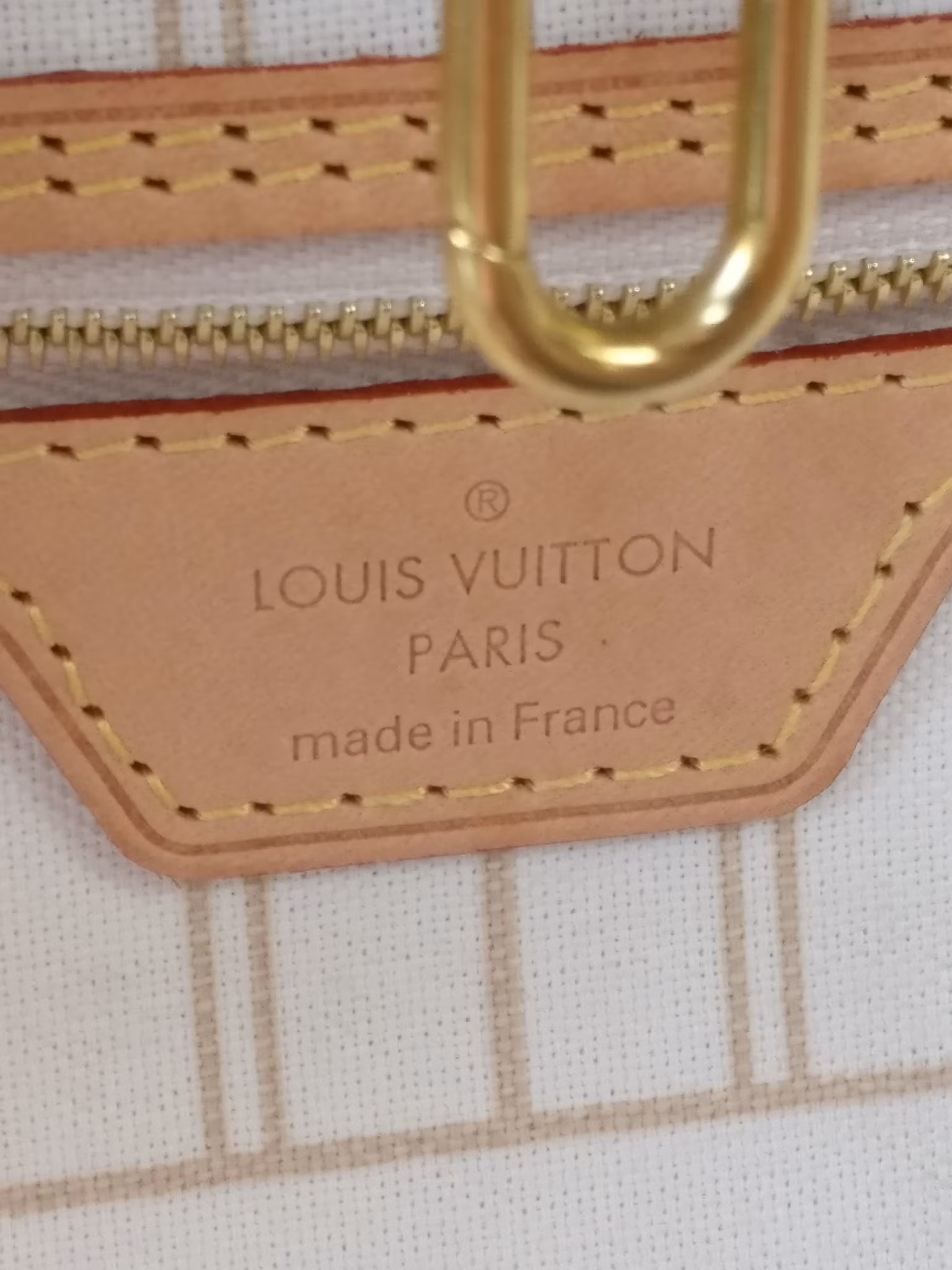 Louis Vuitton Neverfull MM damier azur