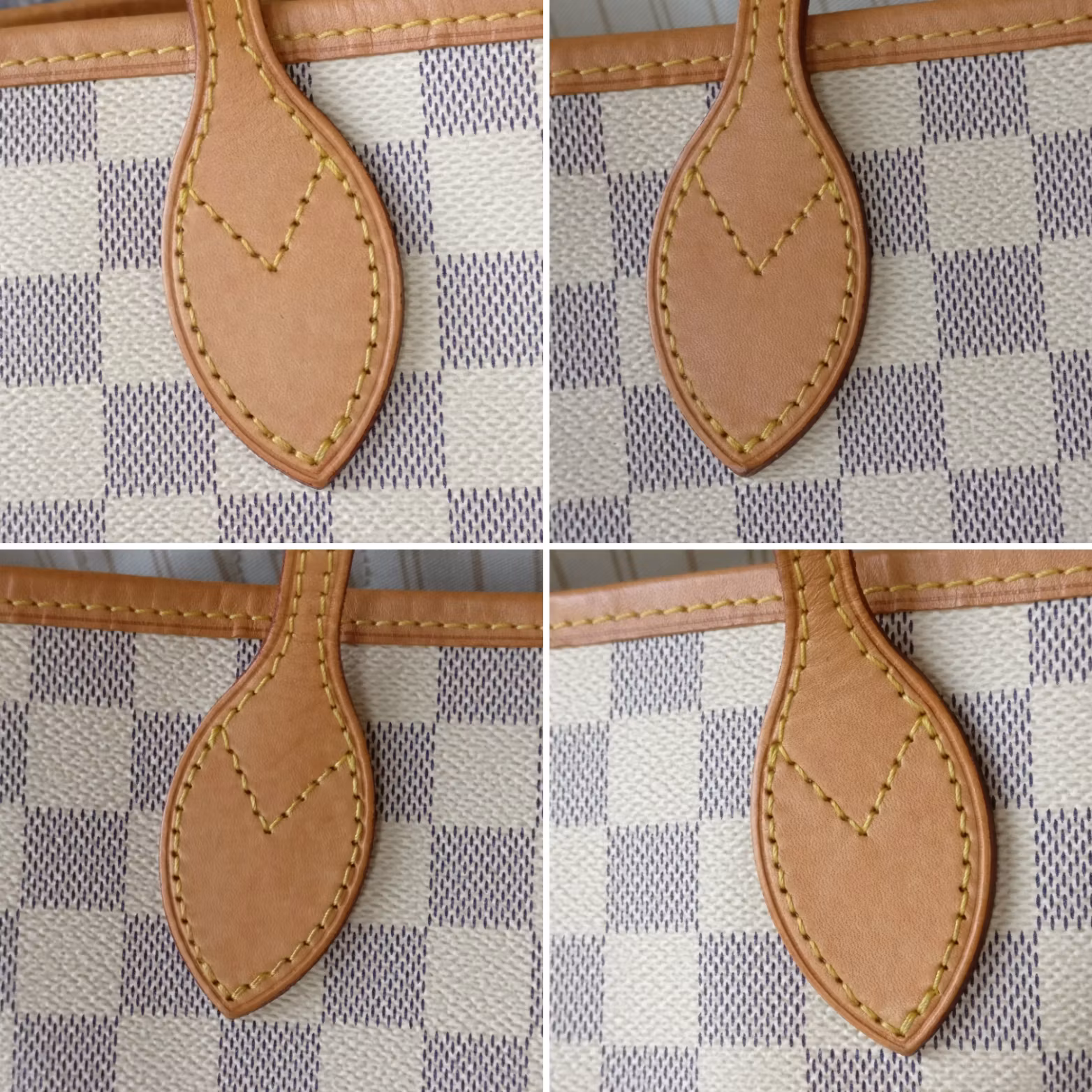 Louis Vuitton Neverfull MM damier azur