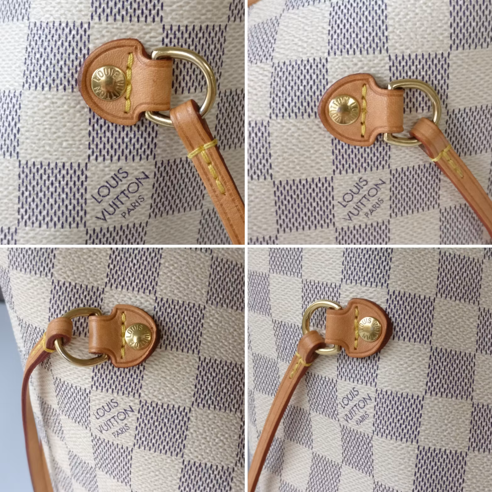 Louis Vuitton Neverfull MM damier azur