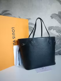 Louis Vuitton Neverfull MM black epi