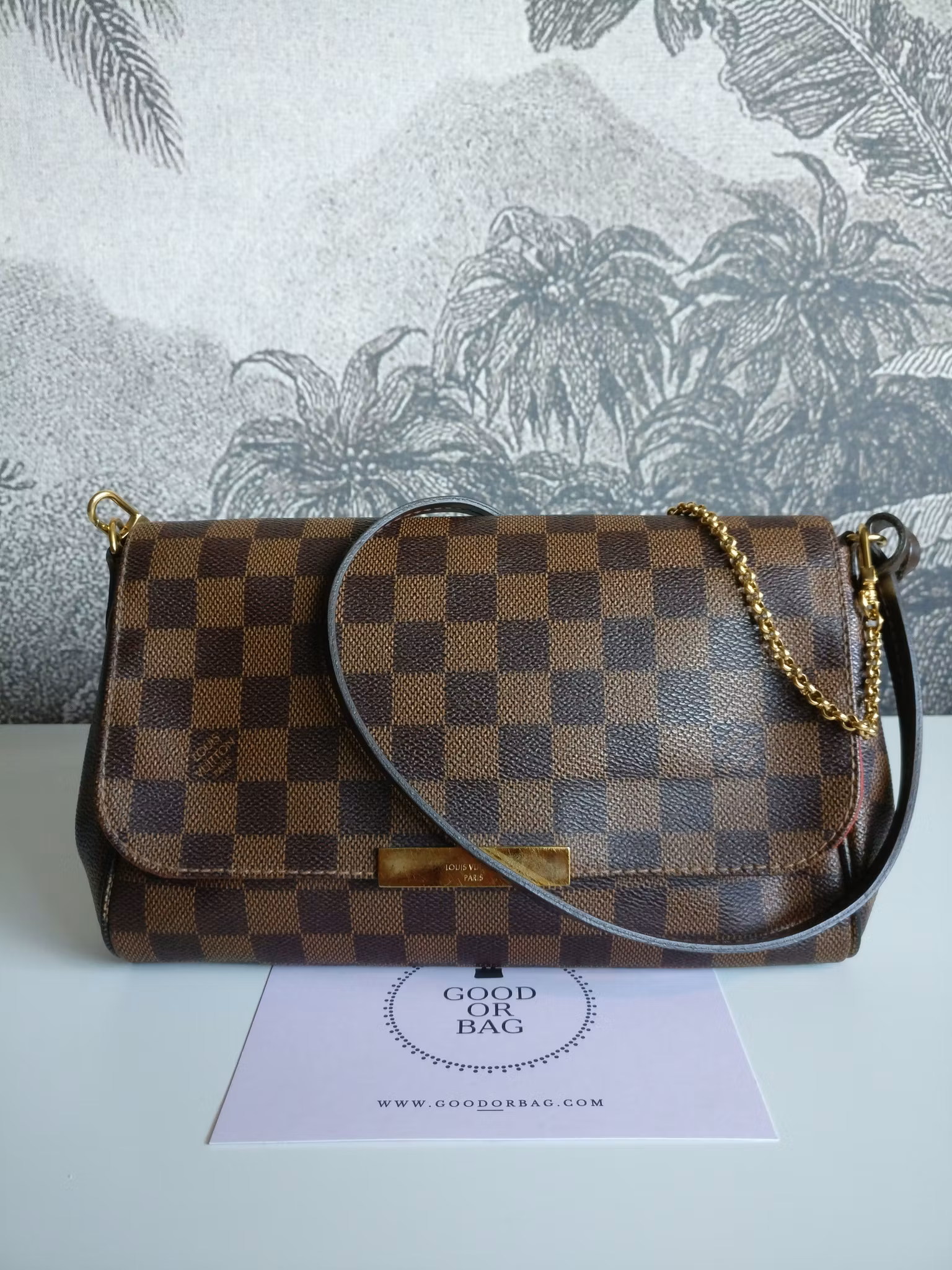 Louis Vuitton Favorite MM damier ebene