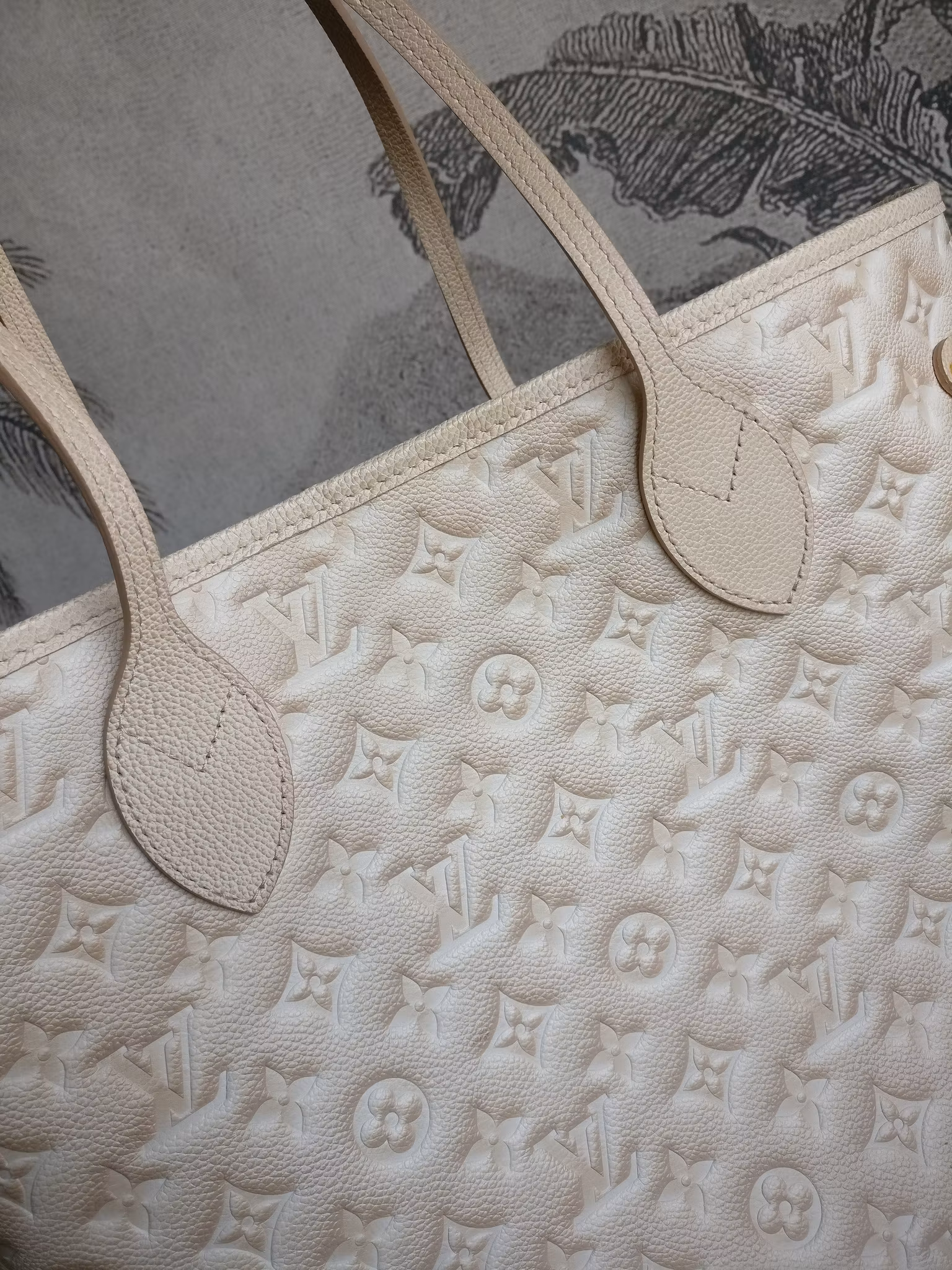 Louis Vuitton Neverfull Stardust empreinte