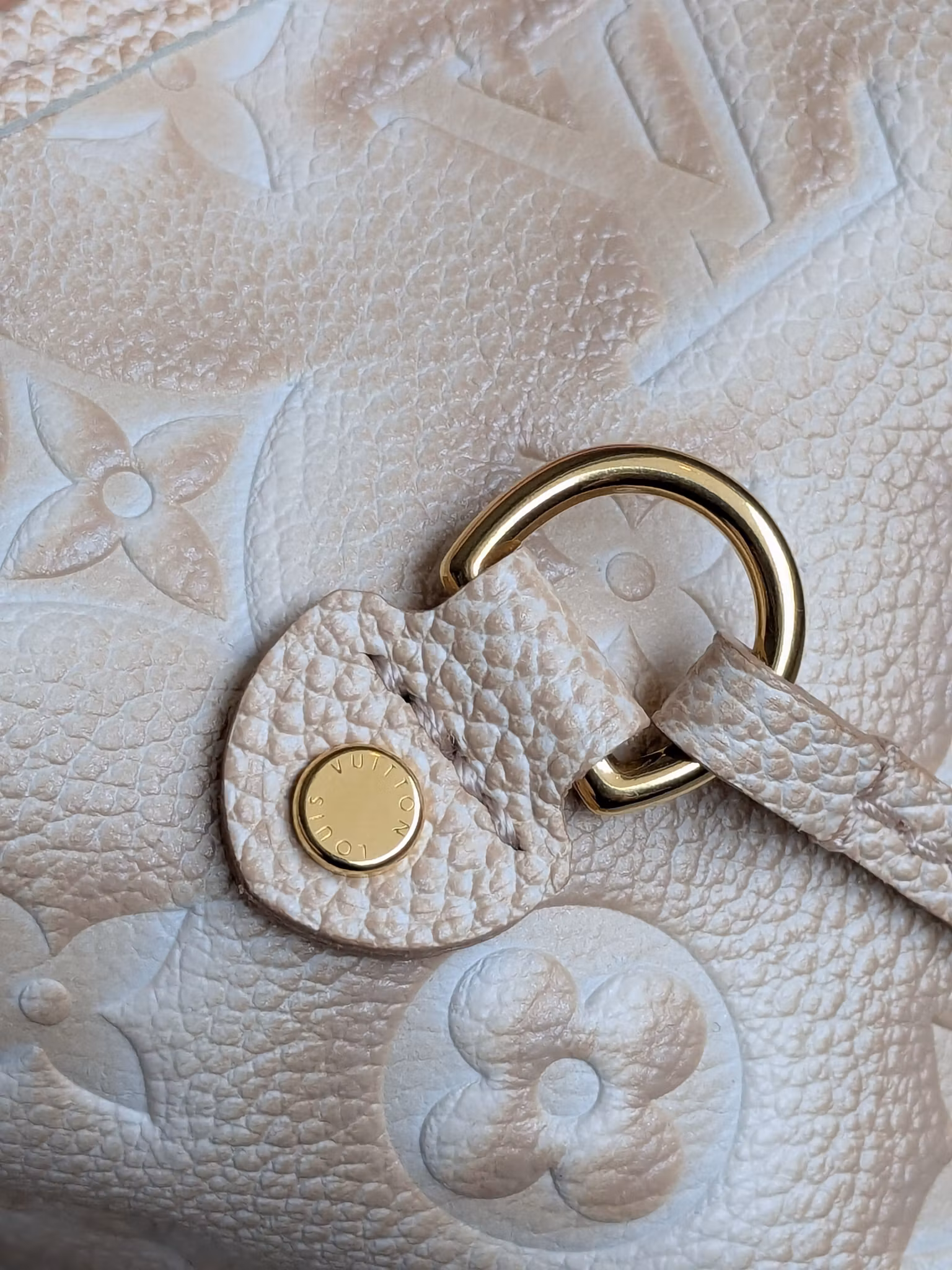 Louis Vuitton Neverfull Stardust empreinte