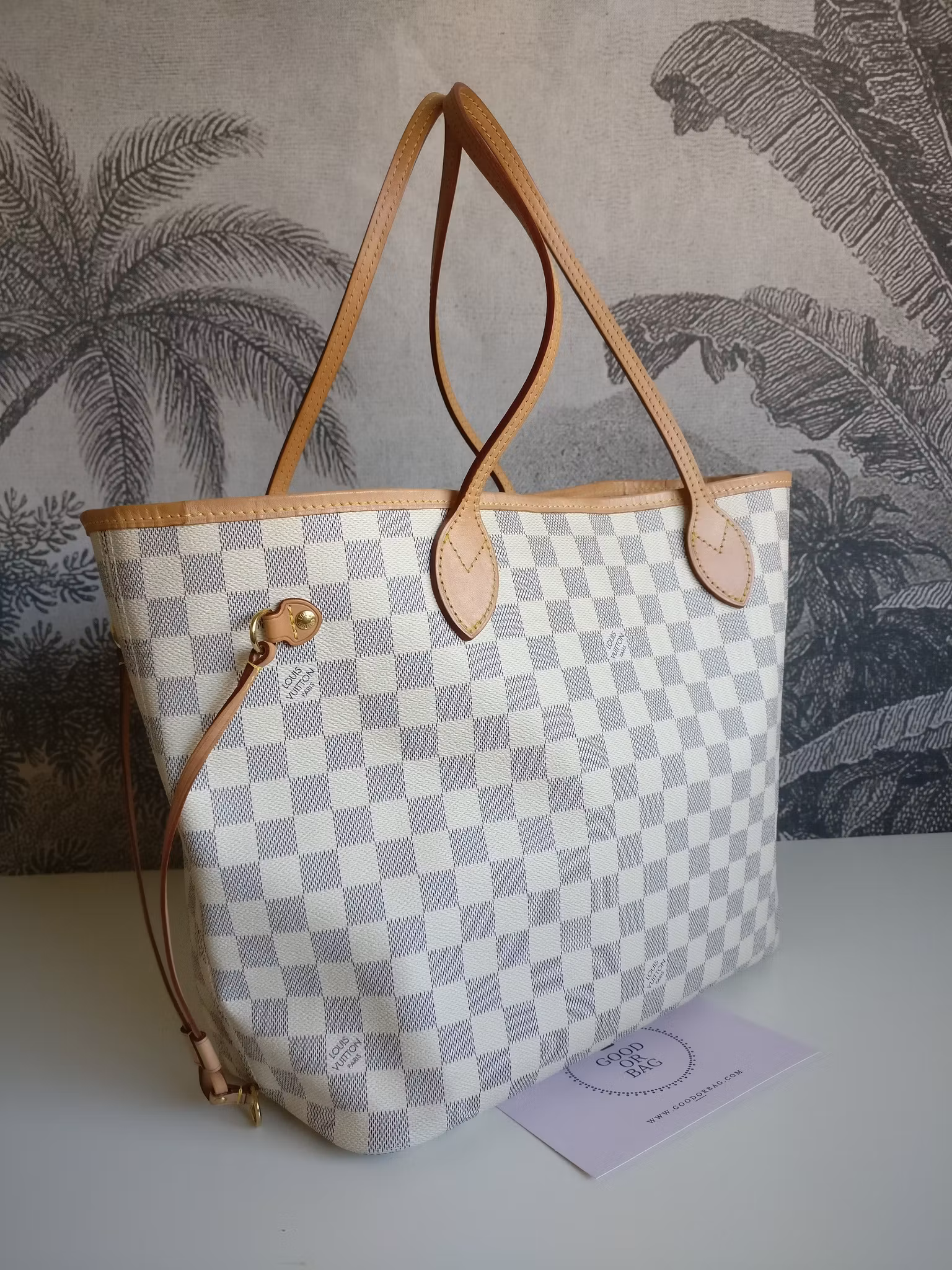 Louis Vuitton Neverfull MM azur