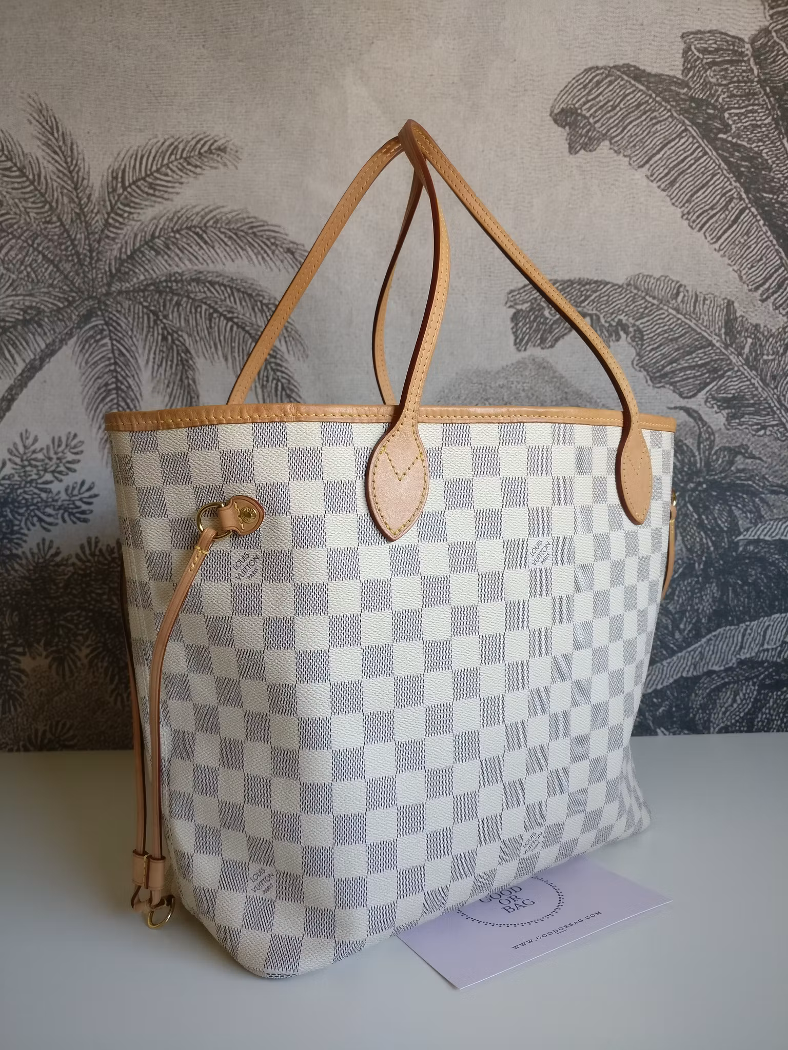 Louis Vuitton Neverfull MM azur