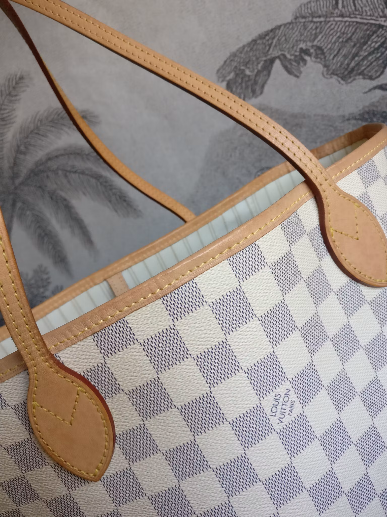Louis Vuitton Neverfull MM azur