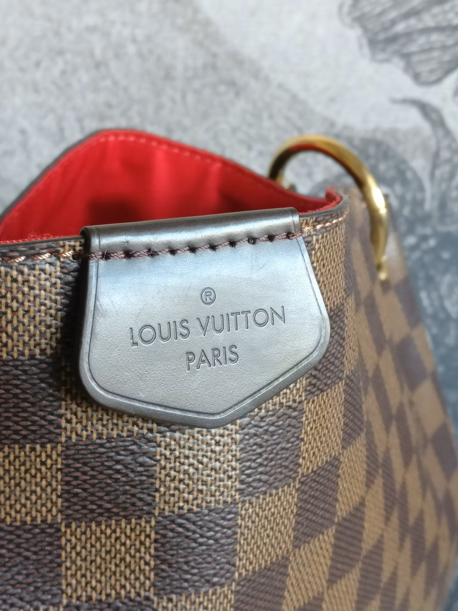 Louis Vuitton Graceful MM damier ebene