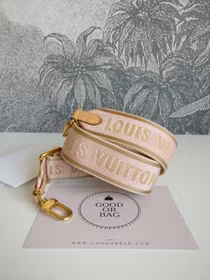 Louis Vuitton Jacquard bandouliere strap pink