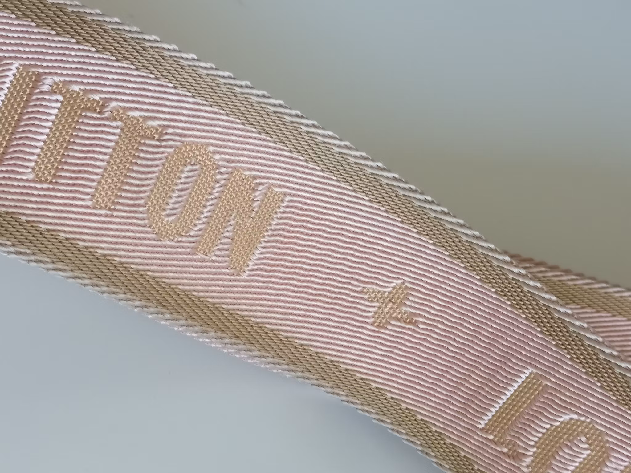 Louis Vuitton Jacquard bandouliere strap pink