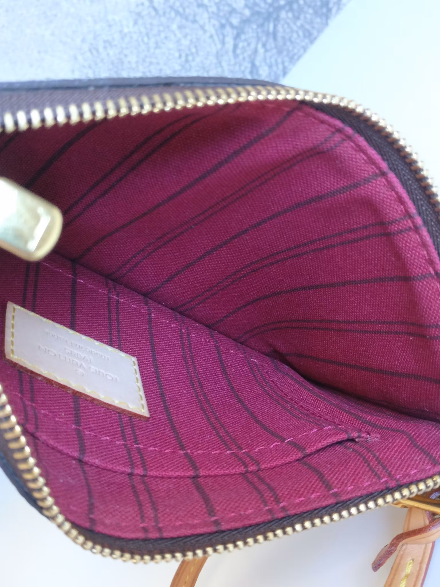 Louis Vuitton Neverfull PM pouch