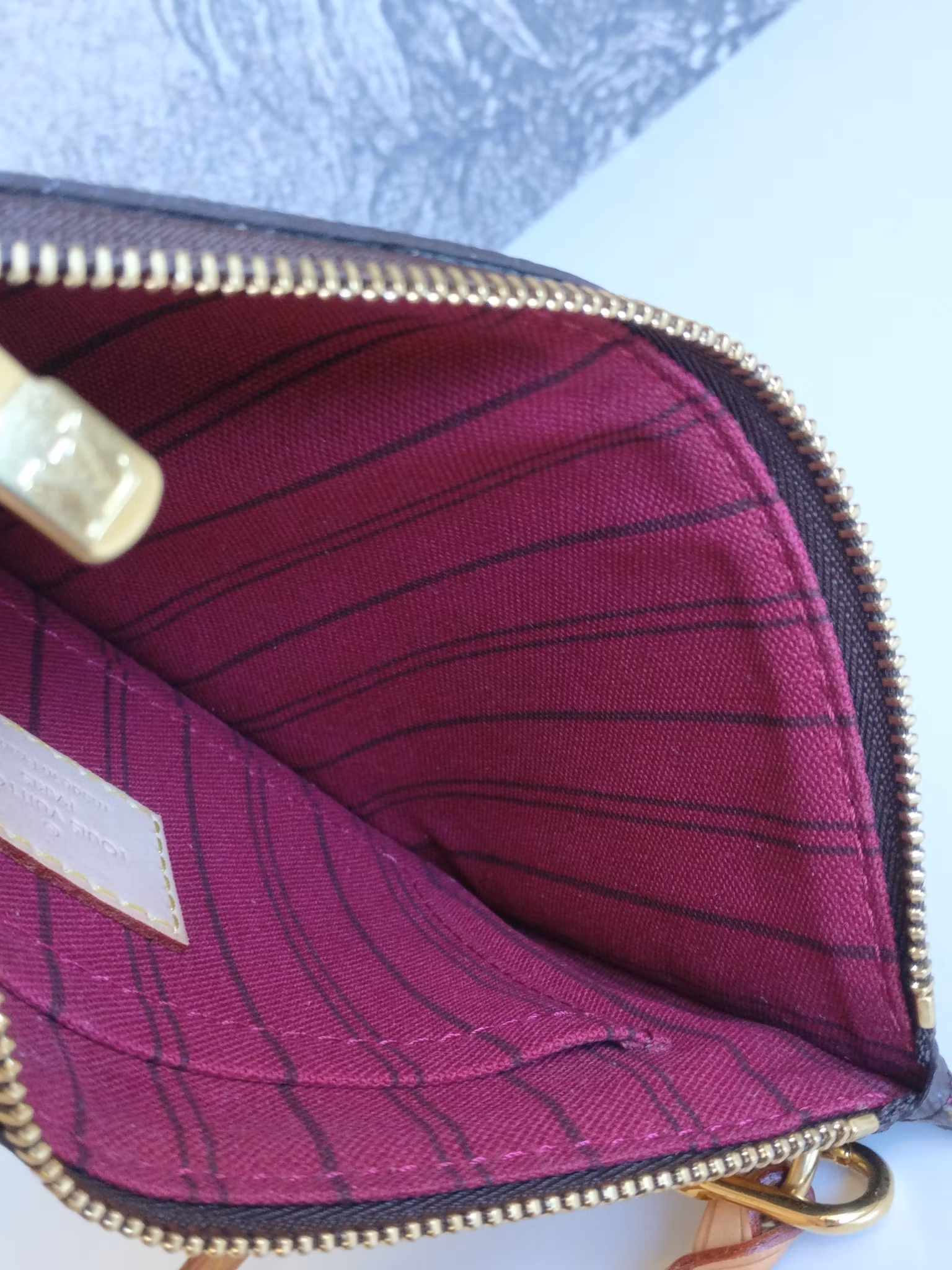 Louis Vuitton Neverfull PM pouch