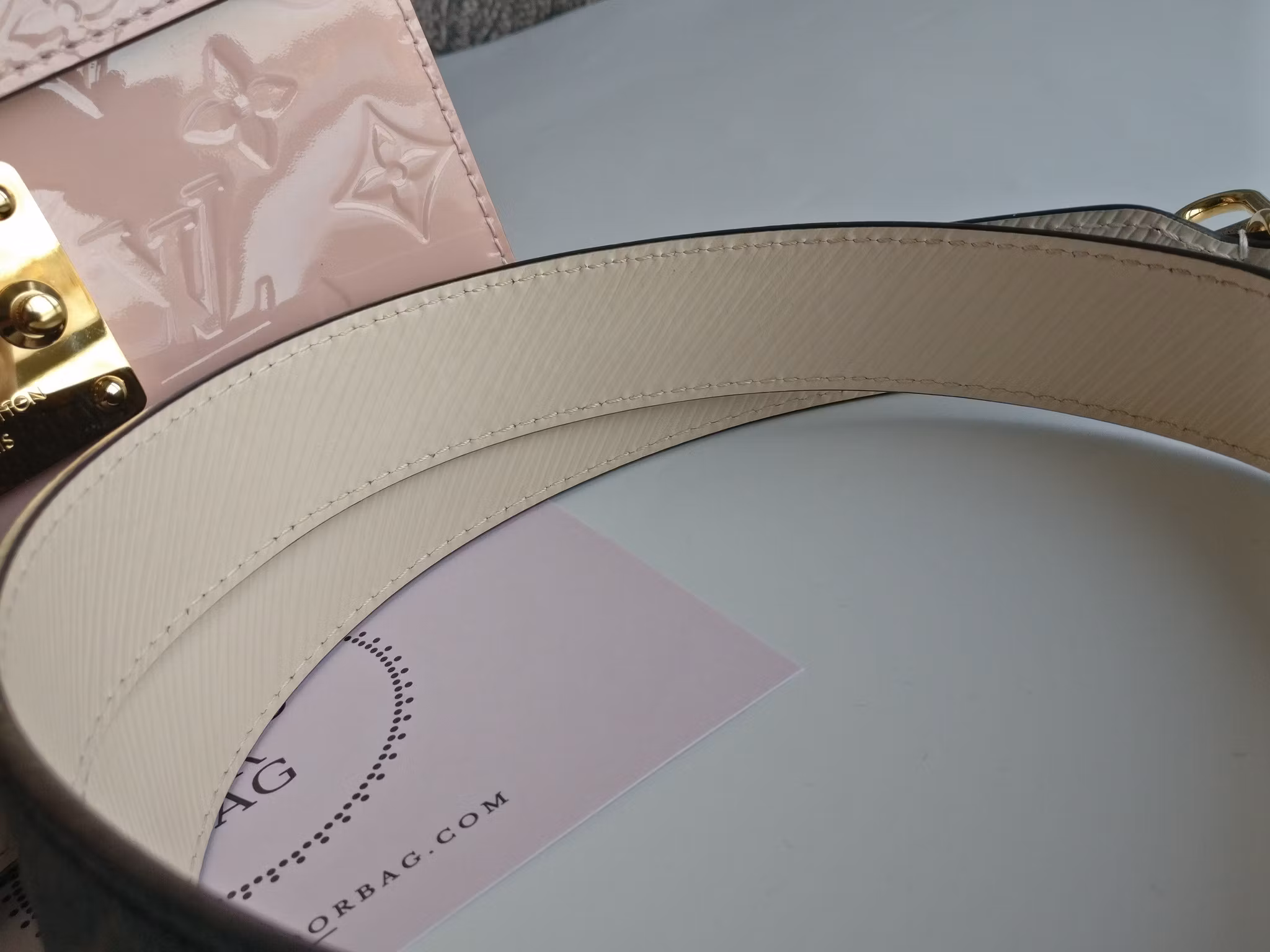 Louis Vuitton Spring Street Vernis NM pink