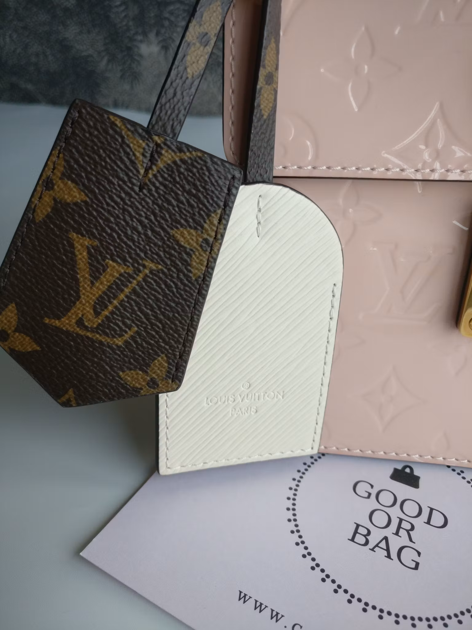 Louis Vuitton Spring Street Vernis NM pink
