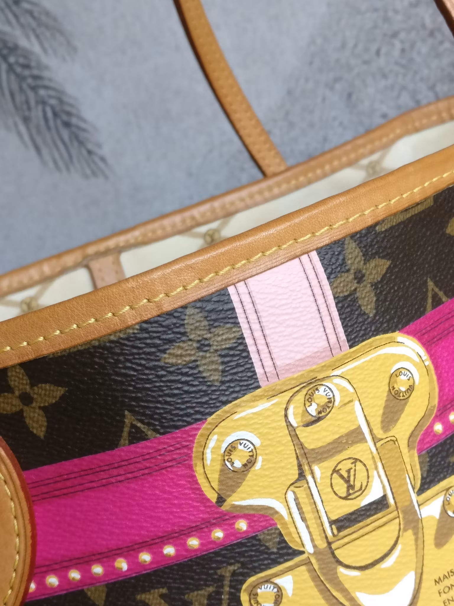 Louis Vuitton Neverfull MM Summer Trunks