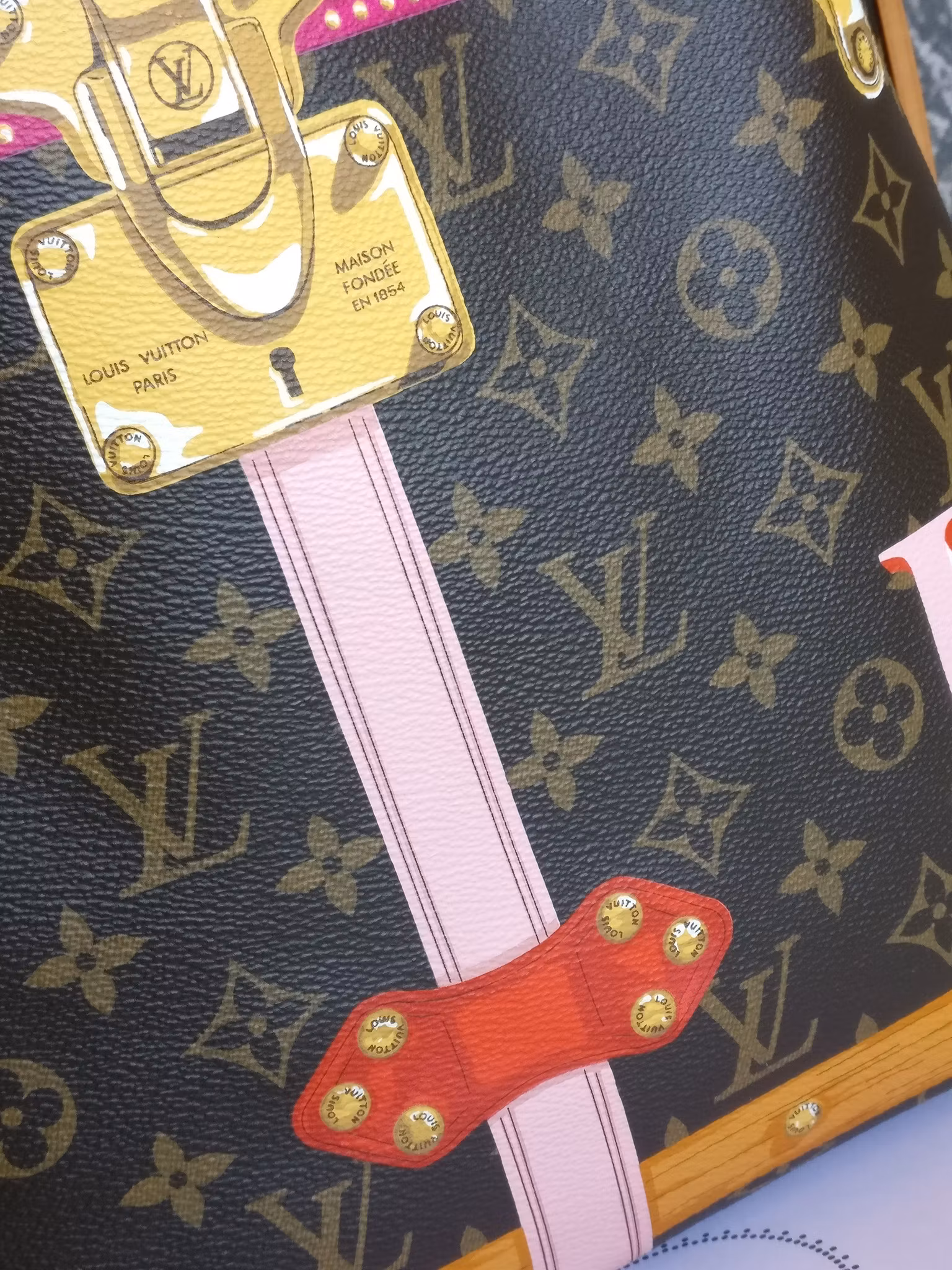 Louis Vuitton Neverfull MM Summer Trunks