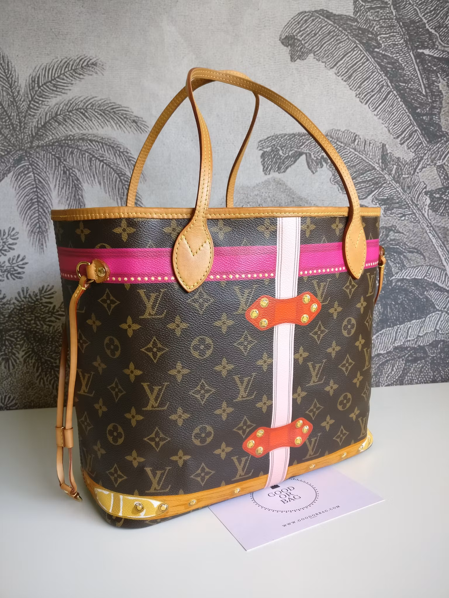 Louis Vuitton Neverfull MM Summer Trunks
