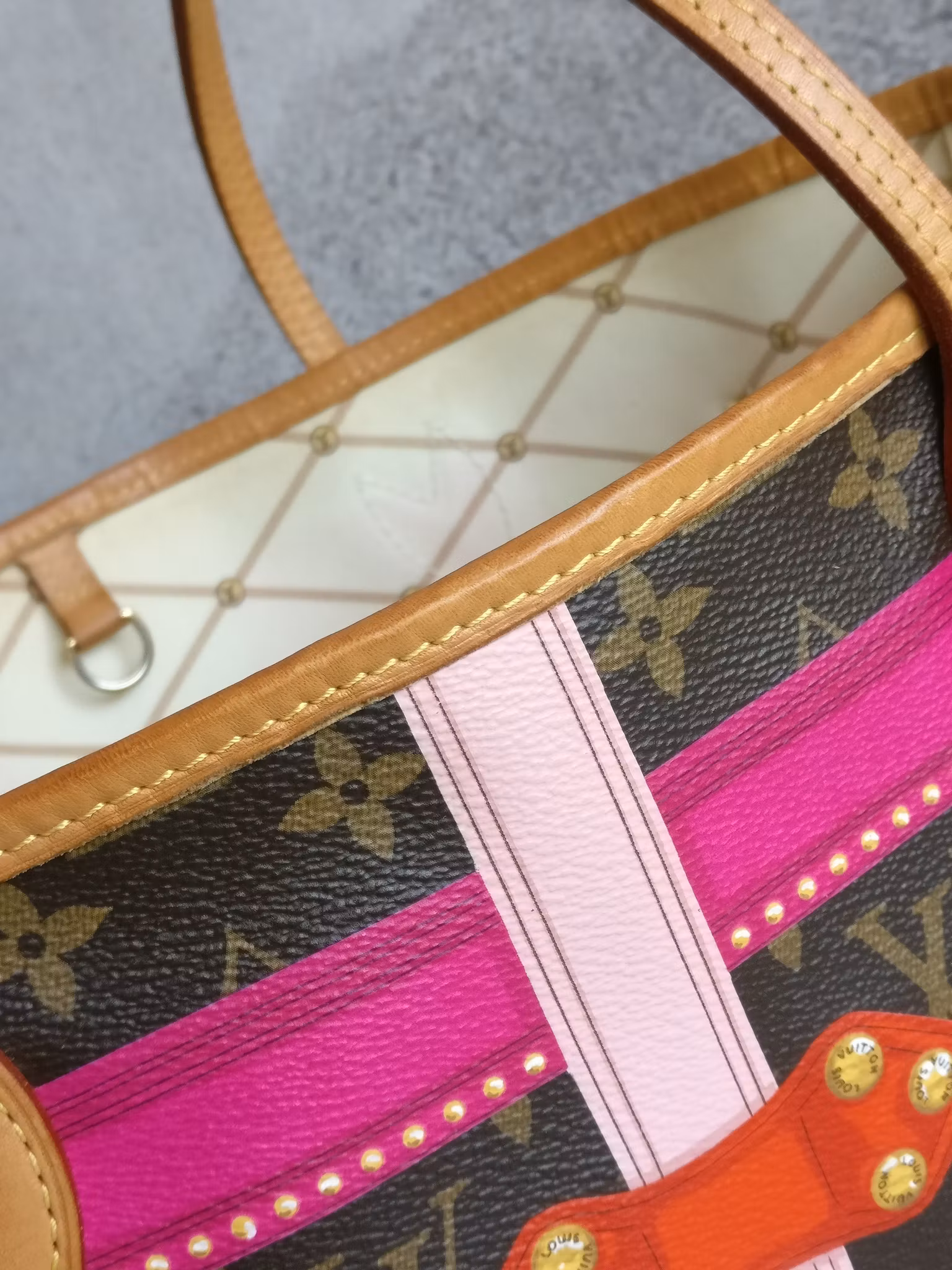 Louis Vuitton Neverfull MM Summer Trunks