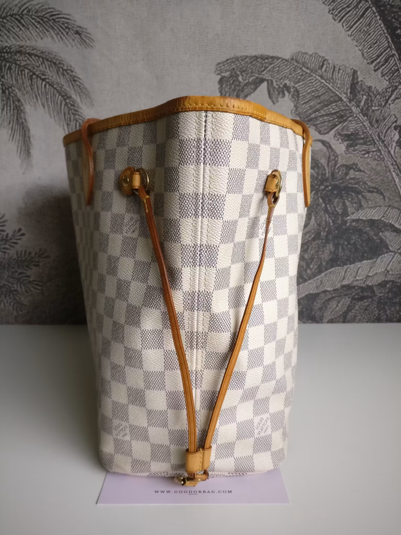 Louis Vuitton Neverfull MM damier azur