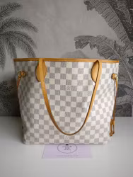 Louis Vuitton Neverfull MM damier azur