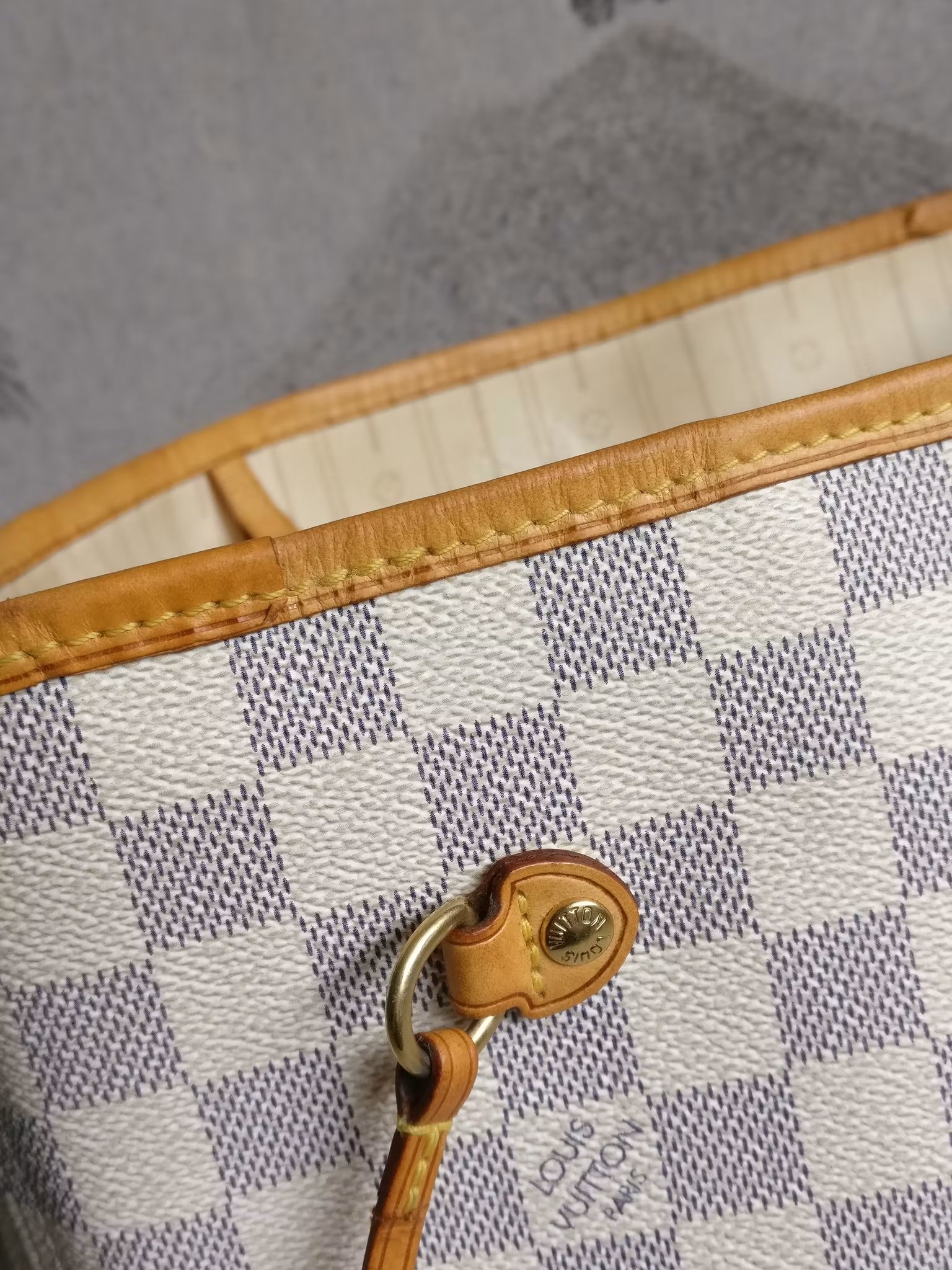 Louis Vuitton Neverfull MM damier azur
