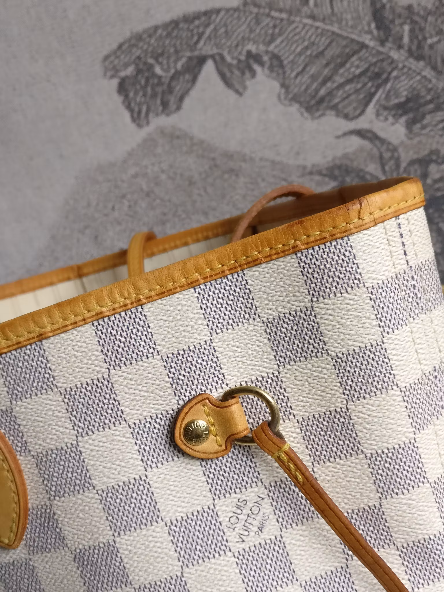 Louis Vuitton Neverfull MM damier azur