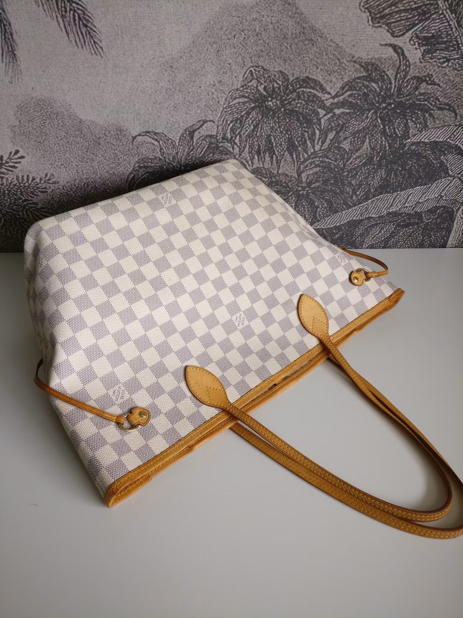 Louis Vuitton Neverfull MM damier azur