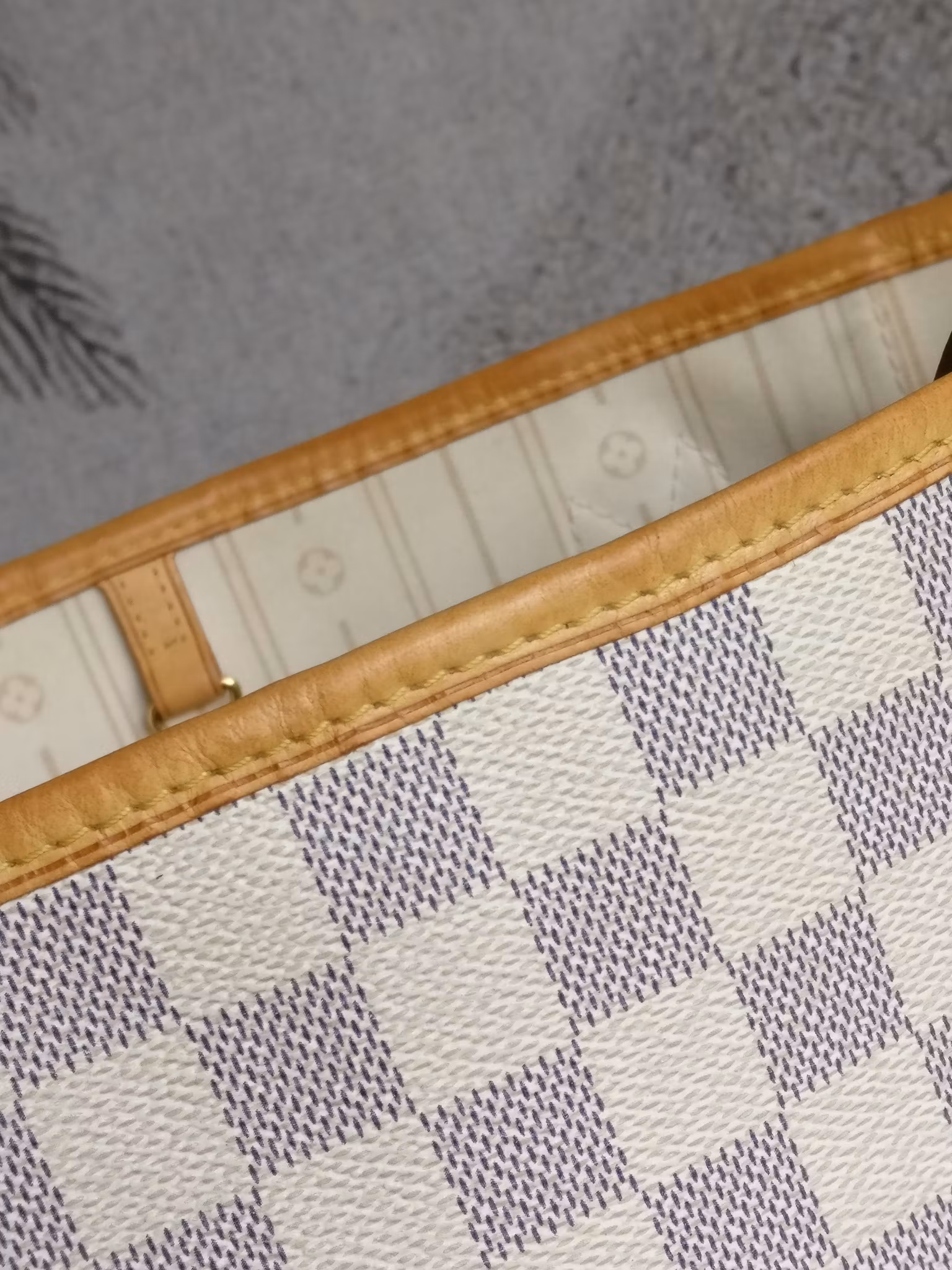Louis Vuitton Neverfull MM damier azur