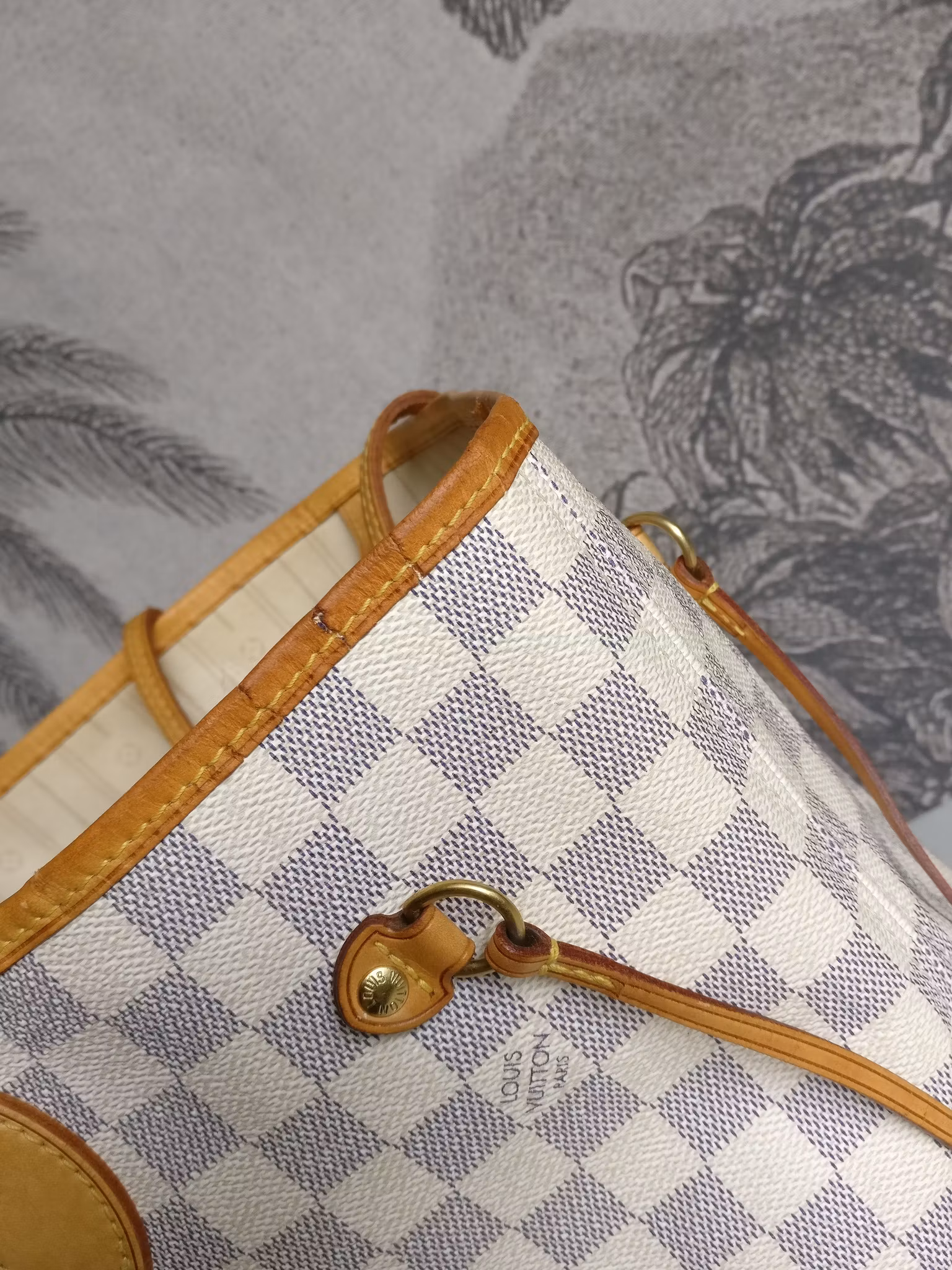 Louis Vuitton Neverfull MM damier azur